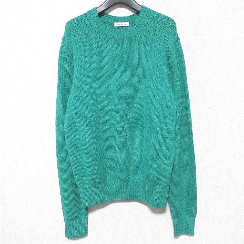 Other Other EVERYDAY I LIKE Classic Crew Neck Knit Textile Tops DUTY FREE for USA Size ONE SIZE - 1 Thumbnail