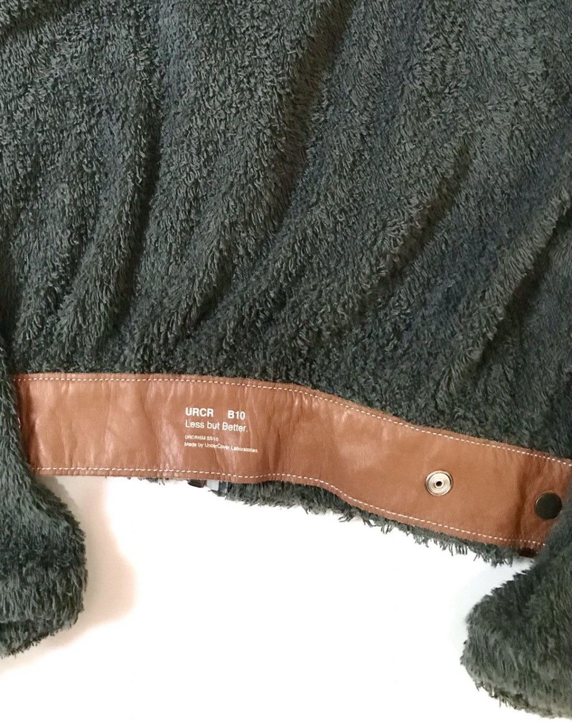 Undercover Undercover “less but better” terry hoodie Size US M / EU 48-50 / 2 - 9 Thumbnail
