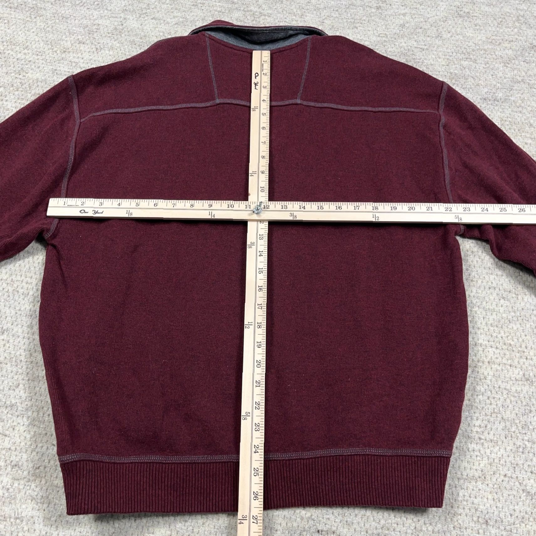 Tommy Bahama Tommy Bahama Sweater Men L Red Knit Pullover 1/4 Zip Embroidered Logo Zipper Size US L / EU 52-54 / 3 - 6 Thumbnail