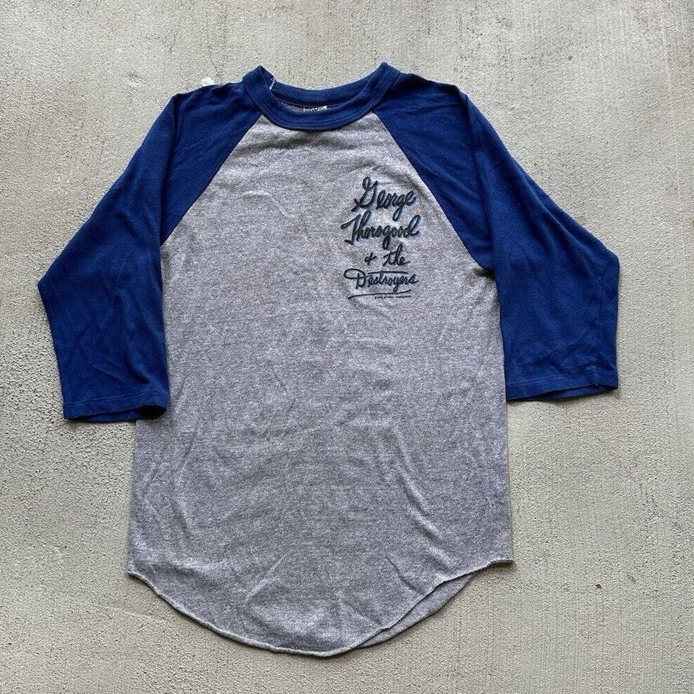 Band Tees × Vintage Vintage George Thorogood And The Destroyers Shirt Med Gray Size US M / EU 48-50 / 2 - 1 Thumbnail