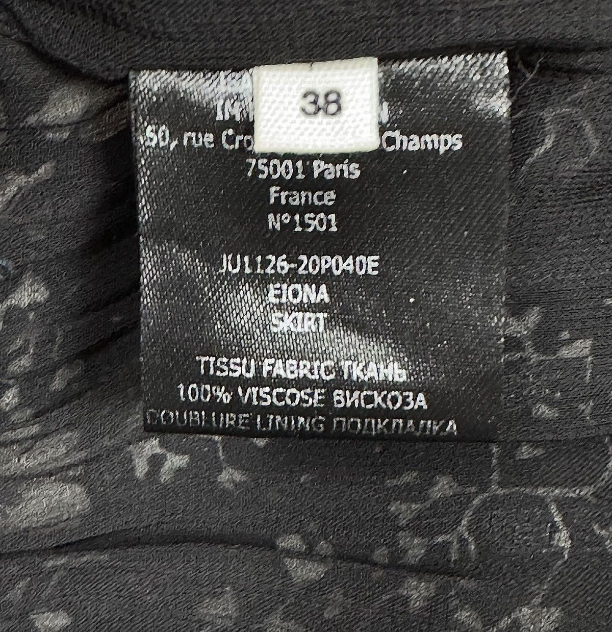 Isabel Marant Etoile Isabel Marant Etoile Eiona Maxi Skirt Viscose size FR38 Size 27" / US 4 / IT 40 - 10 Thumbnail
