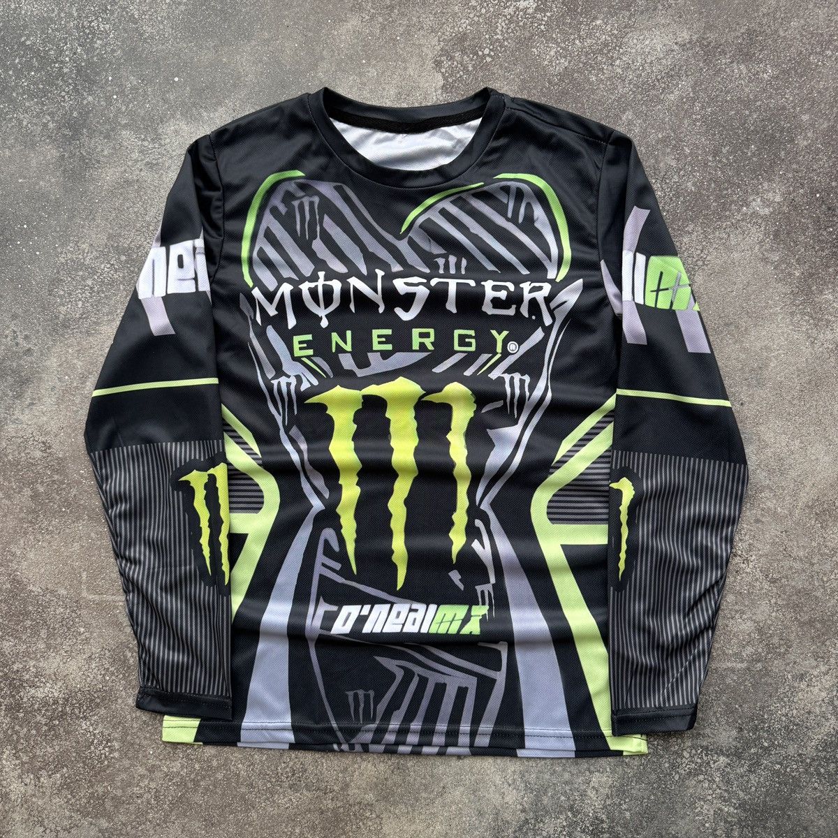 Japanese Brand Monster Energy Y2K Hype Moto Racing Long Sleeve Jersey Size US S / EU 44-46 / 1 - 1 Thumbnail