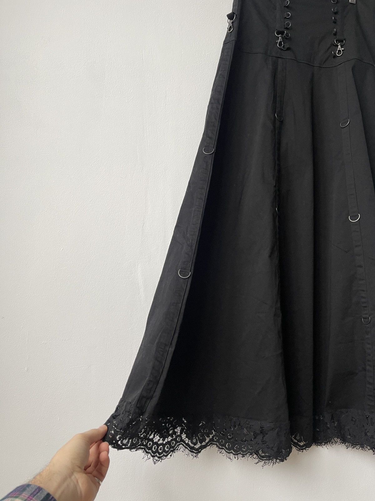 Japanese Brand × Vintage Y2K Gothicana Womens Cotton Maxi Skirt size L Size 30" / US 8 / IT 44 - 4 Thumbnail