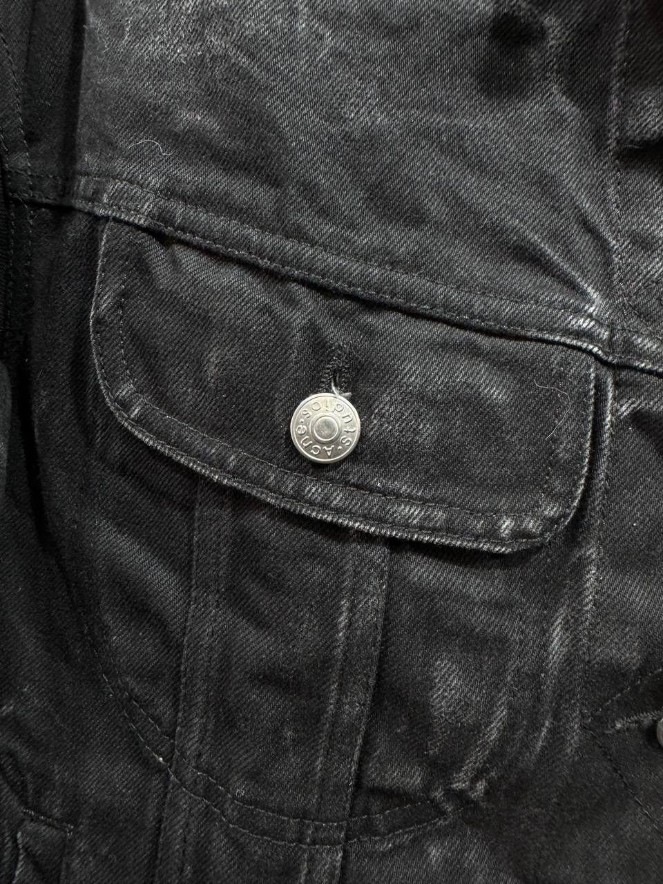 Acne Studios Acne Studios Bla Konst Lamp Black Denim Jacket Size S / US 4 / IT 40 - 2 Thumbnail