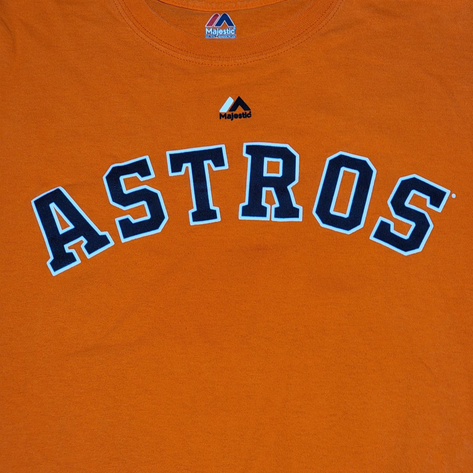 Majestic Majestic Unisex Tee Houston Astros "27 Altuve" - Size 2XL Size US XXL / EU 58 / 5 - 4 Thumbnail