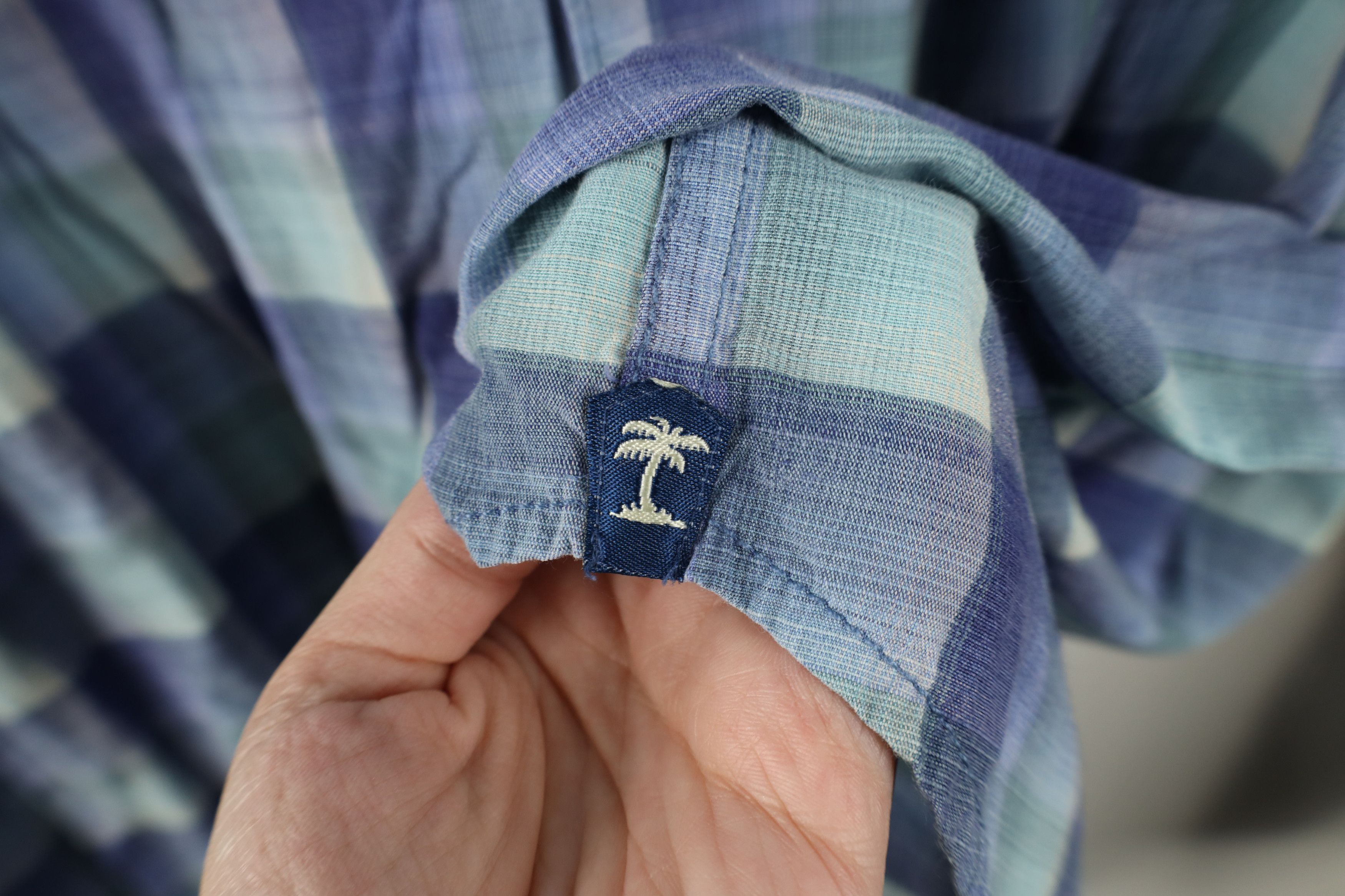 Tommy Bahama Vintage Tommy Bahama Blend Collared Button Shirt Plaid Size US L / EU 52-54 / 3 - 6 Thumbnail