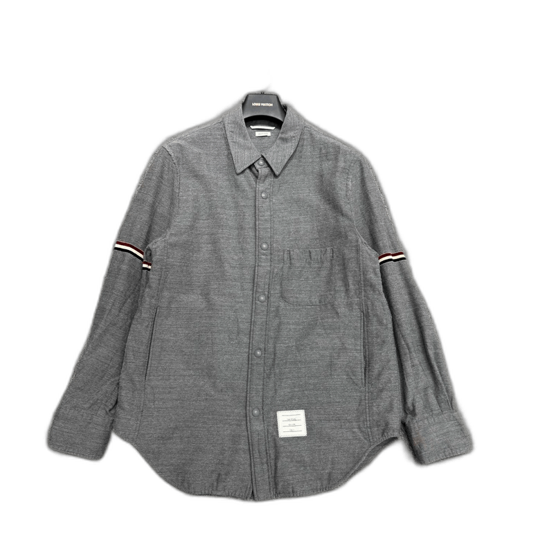 Thom Browne thom browne wool shirt with arm band Size US S / EU 44-46 / 1 - 1 Thumbnail