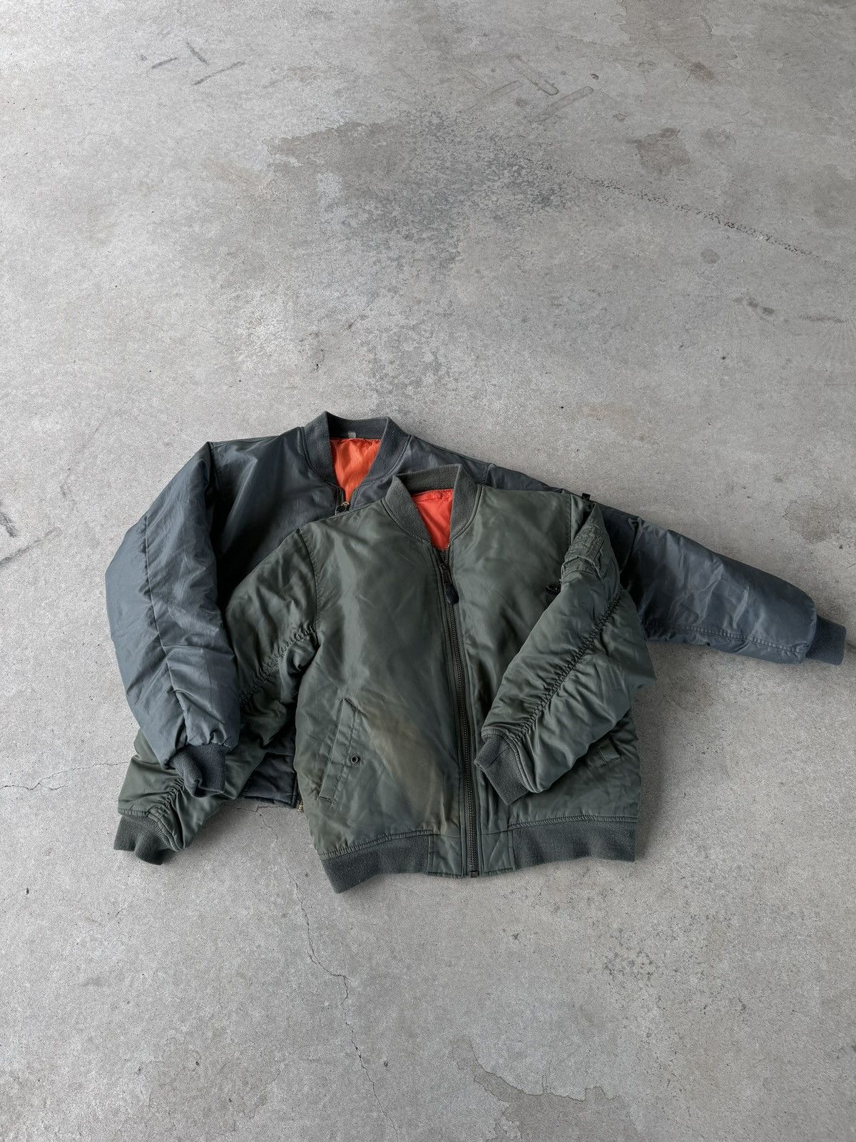 Vintage Vintage MA 1 Military Bomber Jacket Size US M / EU 48-50 / 2 - 6 Thumbnail