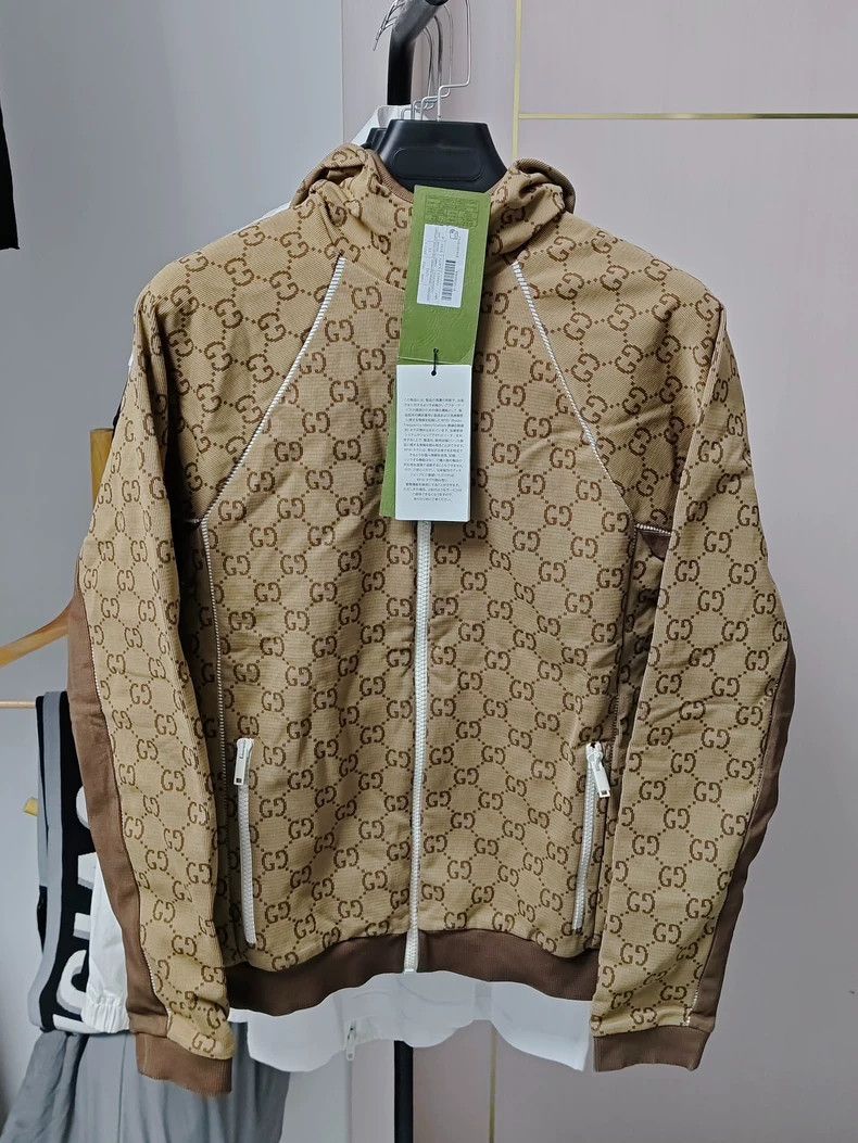 Gucci GucciLogo old flower full print hooded zipper jacket 2503-N Size US M / EU 48-50 / 2 - 1 Thumbnail