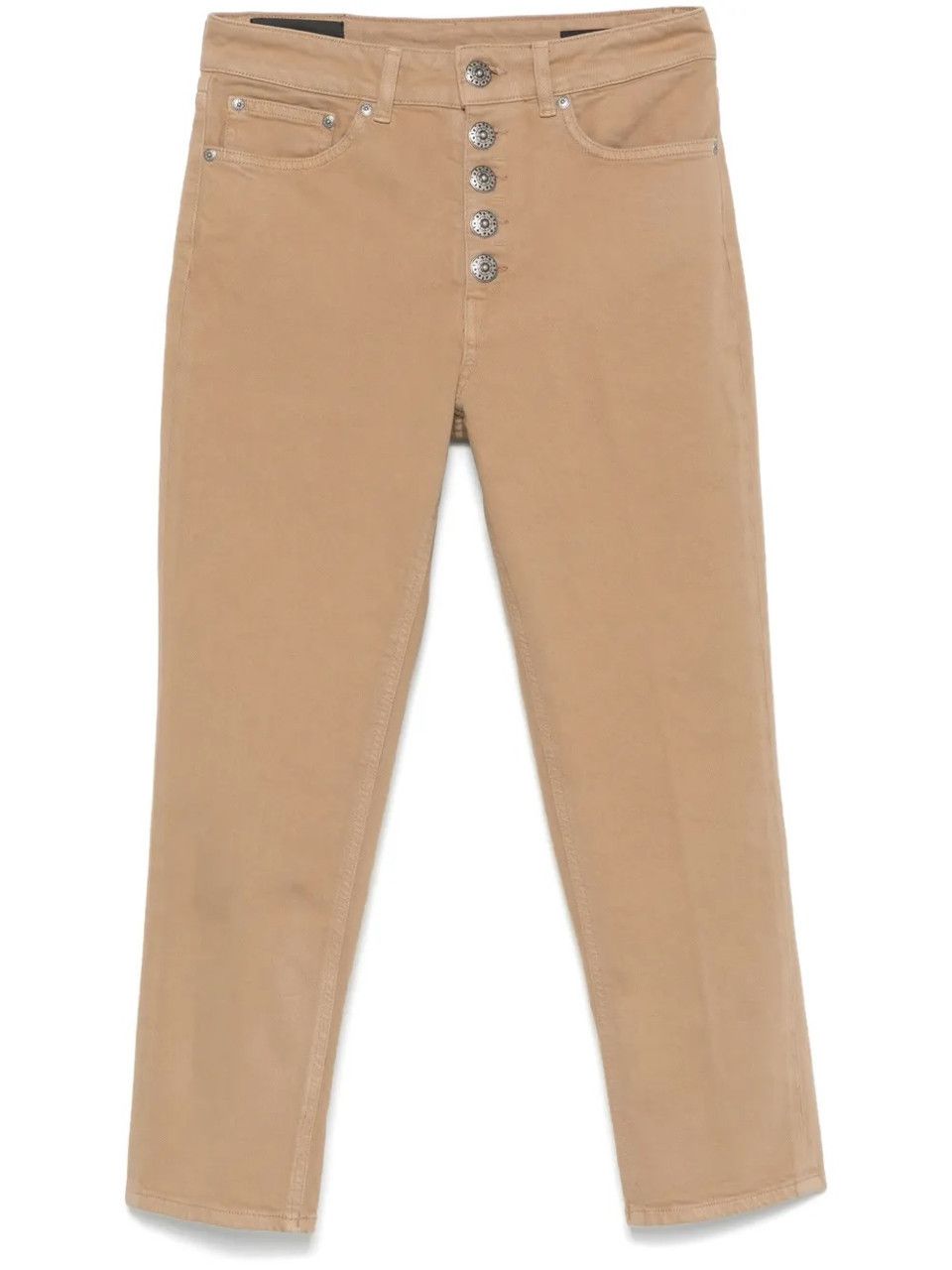 Dondup Camel Brown Koons Rock Velvet Trousers Size 28" / US 6 / IT 42 - 1 Thumbnail