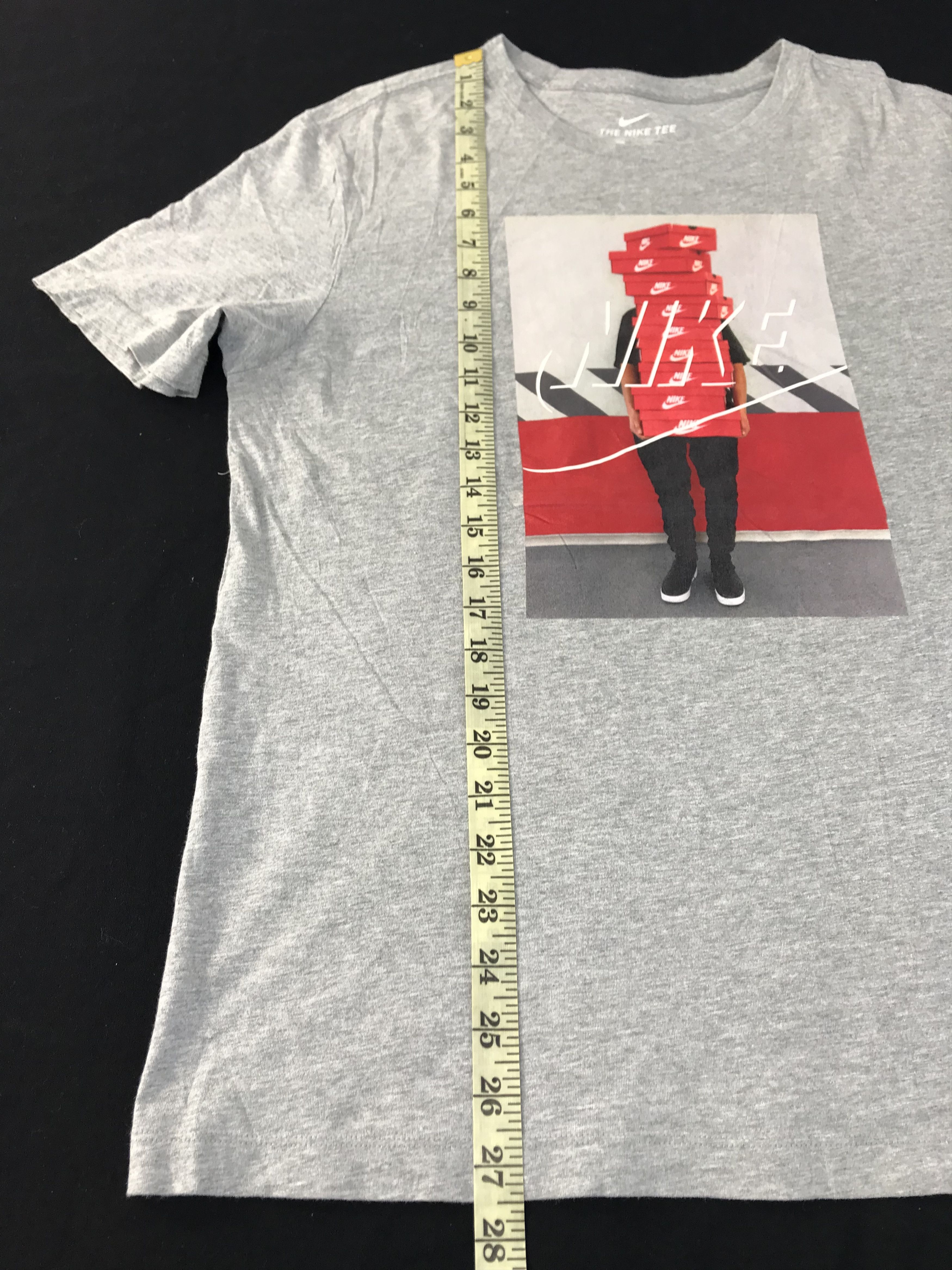 Nike Nike Dri Fit Full New Box Logo Design Tee T-shirt Size US XL / EU 56 / 4 - 11 Thumbnail