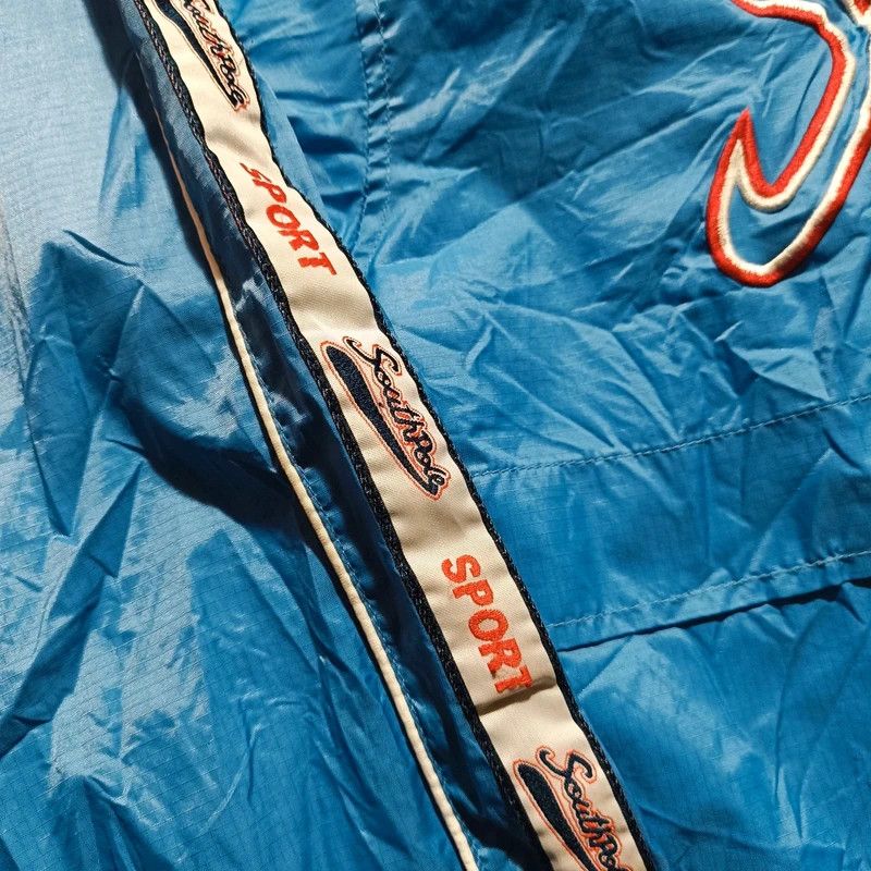 Southpole Vintage 90s Rare Southpole Blue Light Jacket Big Logo M Size US M / EU 48-50 / 2 - 4 Thumbnail