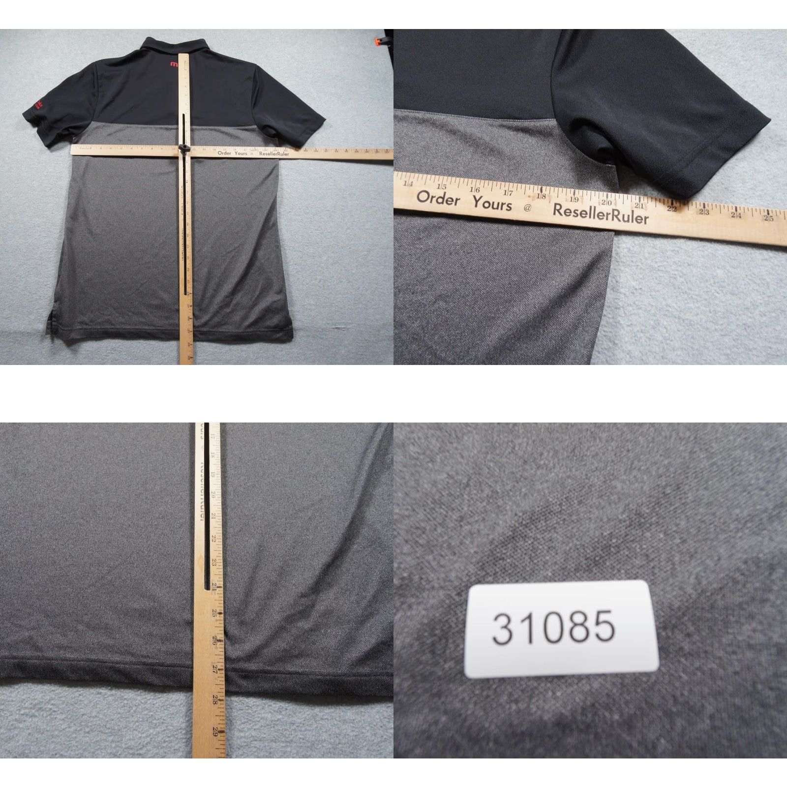 TravisMathew Travis Mathew Shirt Mens Medium Polo Golf Short Sleeve Collared San Juan Oaks Black Polo Shirt Mens Medium Golf Sportswear Size US M / EU 48-50 / 2 - 8 Thumbnail
