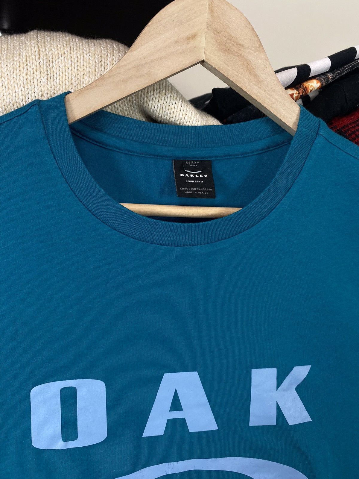 Oakley × Vintage Vintage Oakley Logo Tee Size US M / EU 48-50 / 2 - 5 Thumbnail
