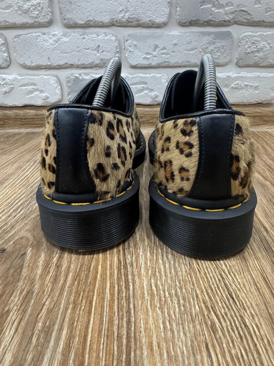 Dr. Martens Vintage Dr. Marten Docs 1461 Leopard Black Oxford Loafer Size US 7 / IT 37 - 9 Thumbnail