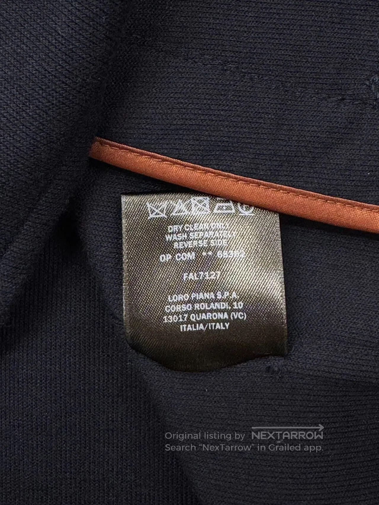 Loro Piana Loro Piana Men's Cashmere Blend Jacket. Size US S / EU 44-46 / 1 - 7 Thumbnail