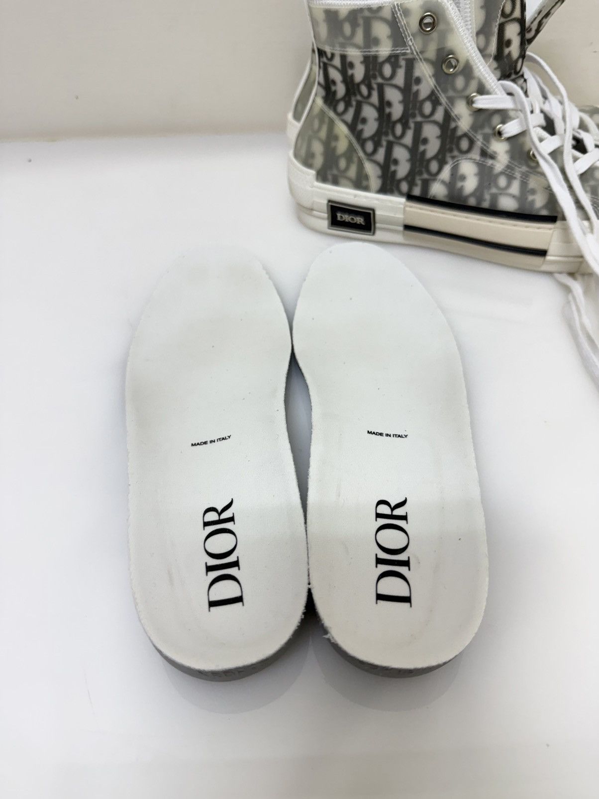 Dior Dior High Top Logo Oblique Size US 10 / EU 43 - 11 Thumbnail