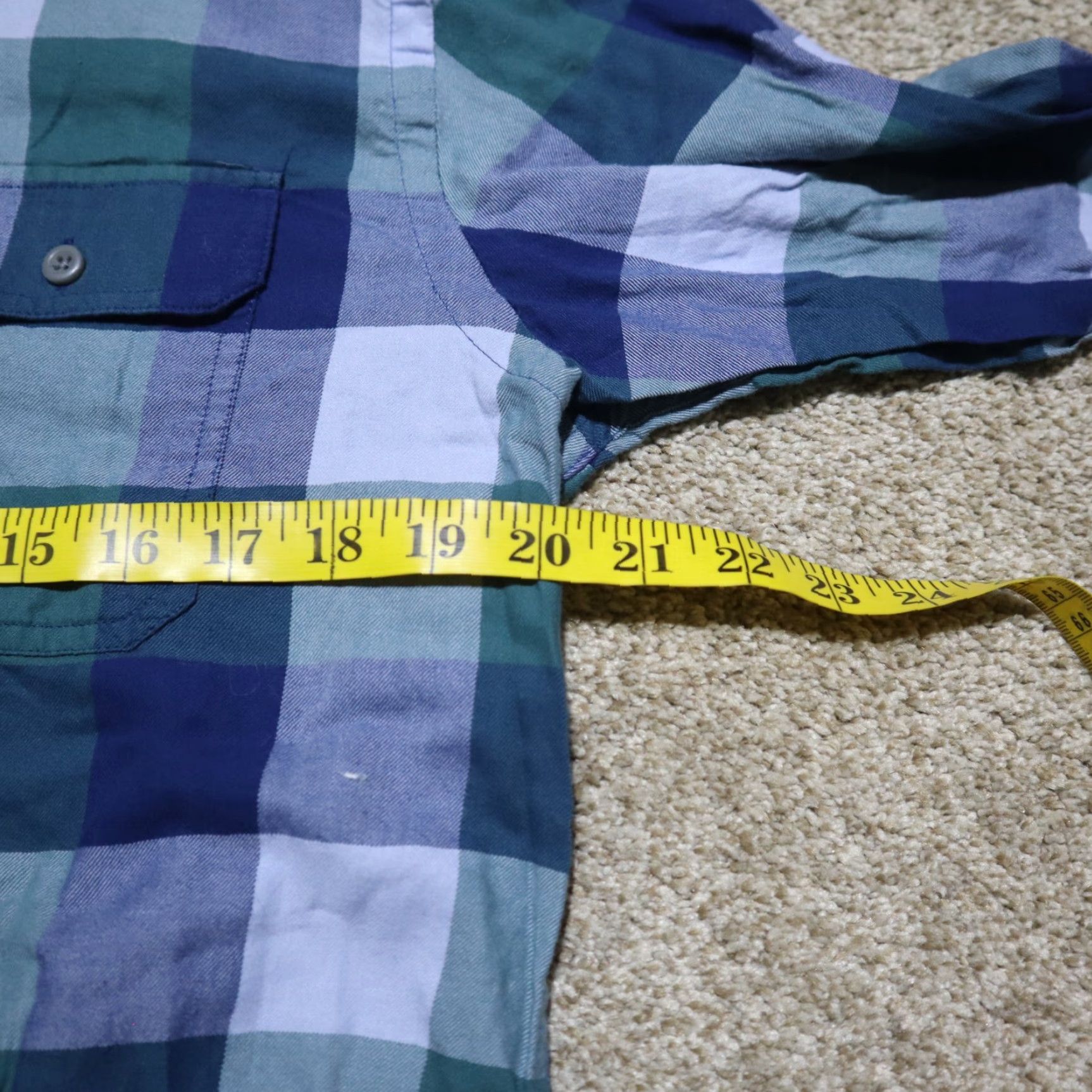 Izod IZOD Shirt Mens Small Green Long Sleeve Button-Up Casual Seaside Twill Size US S / EU 44-46 / 1 - 4 Thumbnail