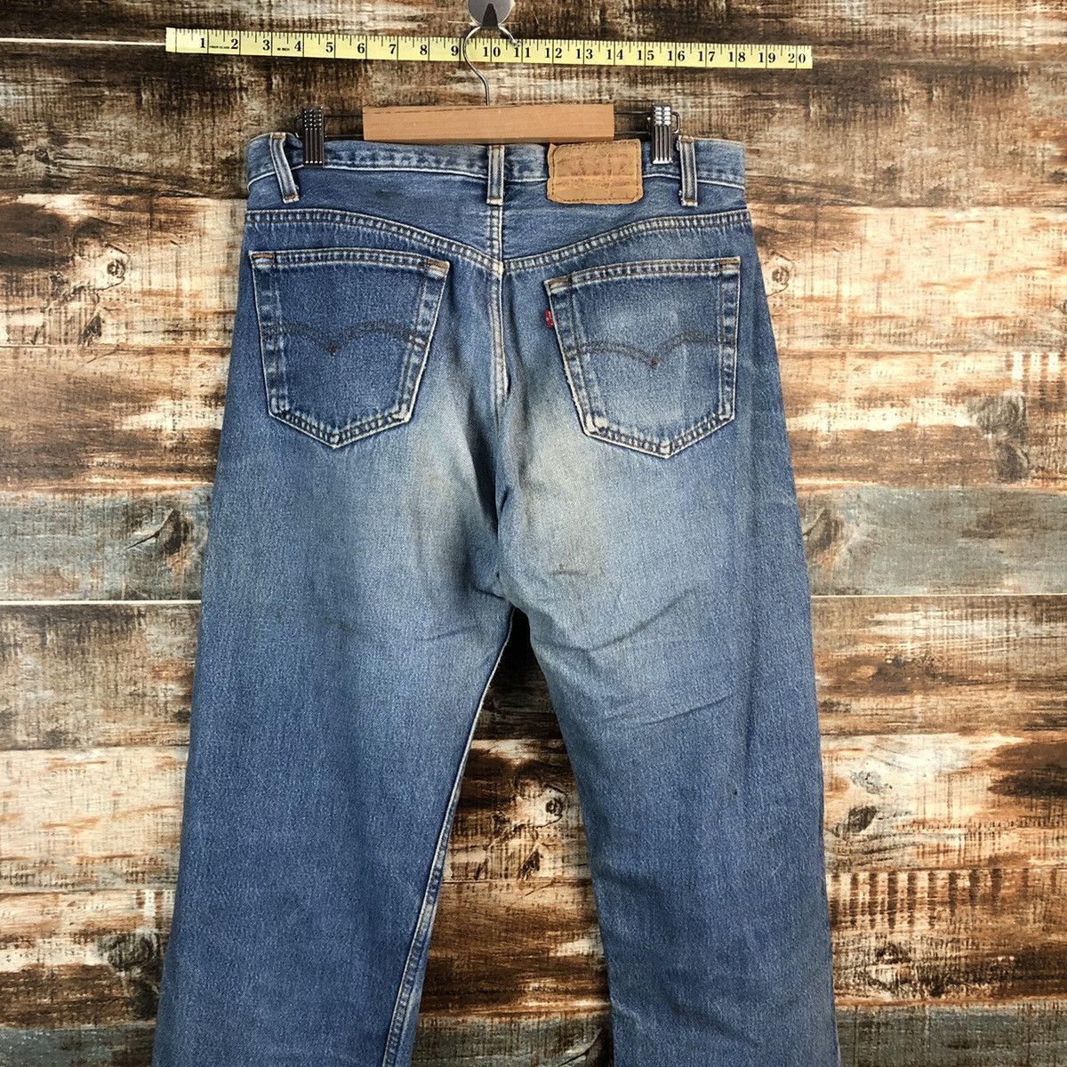 80' Levis vintage Blue Denim jeans Pants #A2612