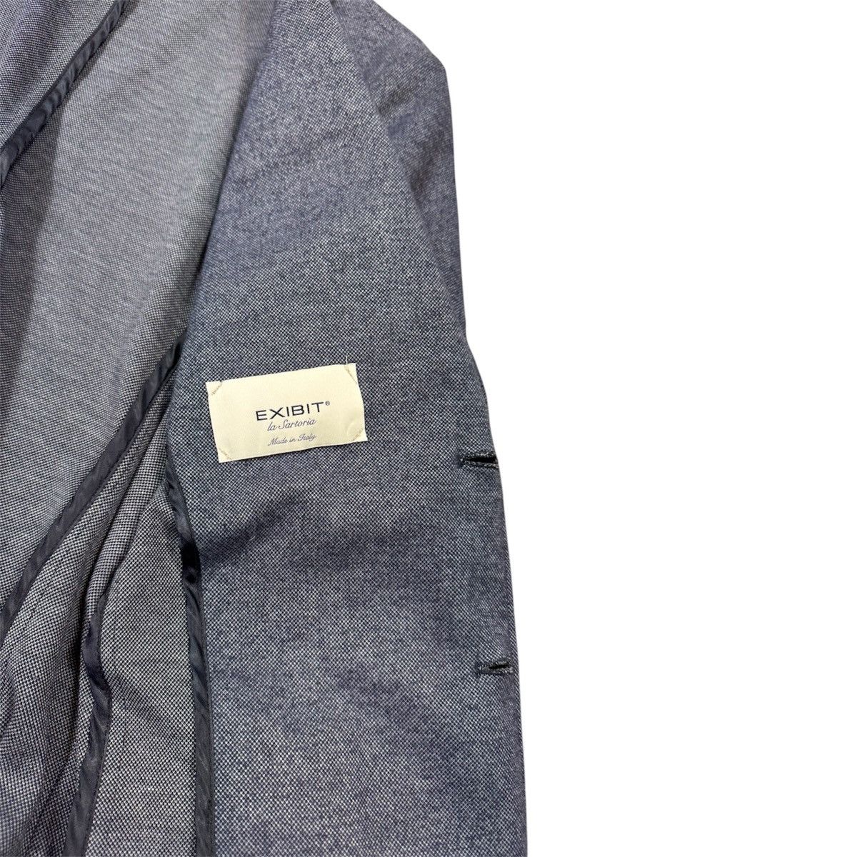Other La Sartoria Exibit Luxury Gray BlazerMade in Italy Size US M / EU 48-50 / 2 - 6 Thumbnail