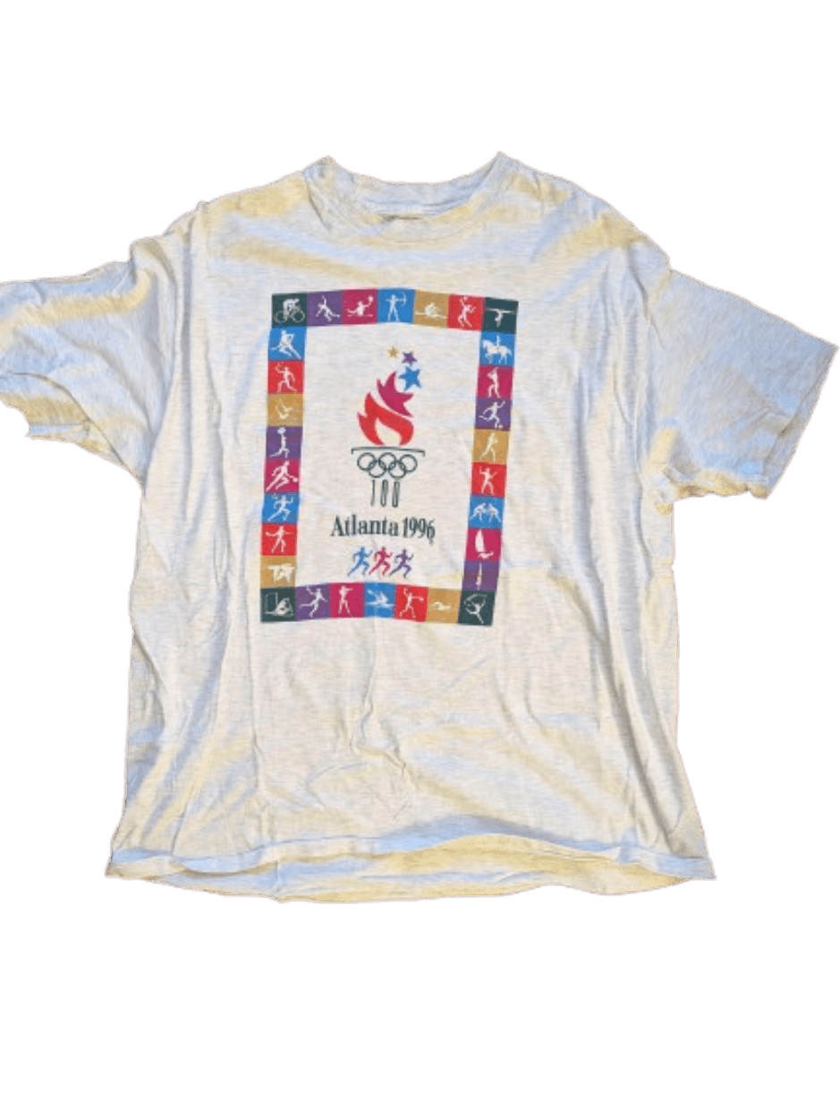 USA Olympics Vintage 1996 Atlanta Olympics T-Shirt – Centennial Games Size US XL / EU 56 / 4 - 1 Thumbnail
