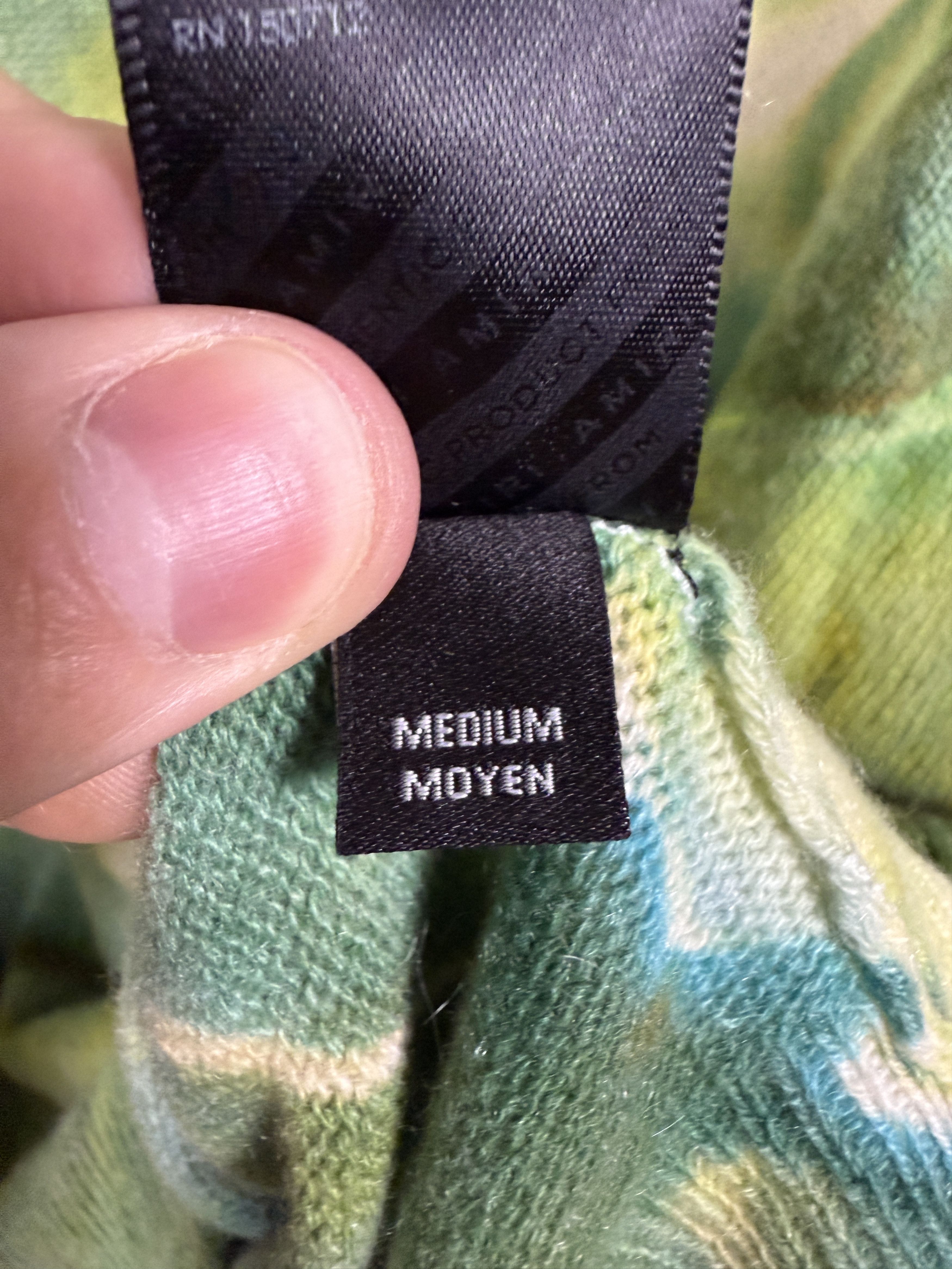 Amiri $1190 Amiri MA Logo Embroidered Tie-Dye Cashmere Sweater Size US M / EU 48-50 / 2 - 10 Thumbnail
