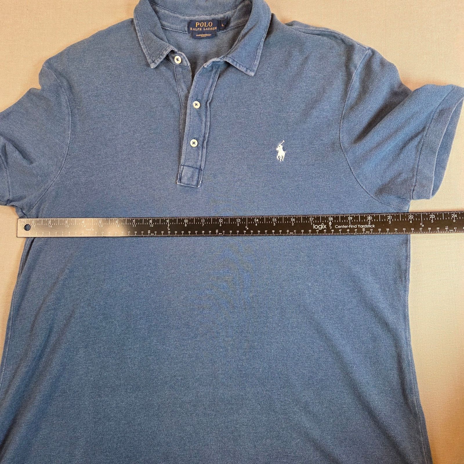 Polo Ralph Lauren Polo Ralph Lauren Featherweight Mesh Polo L Size US L / EU 52-54 / 3 - 7 Thumbnail