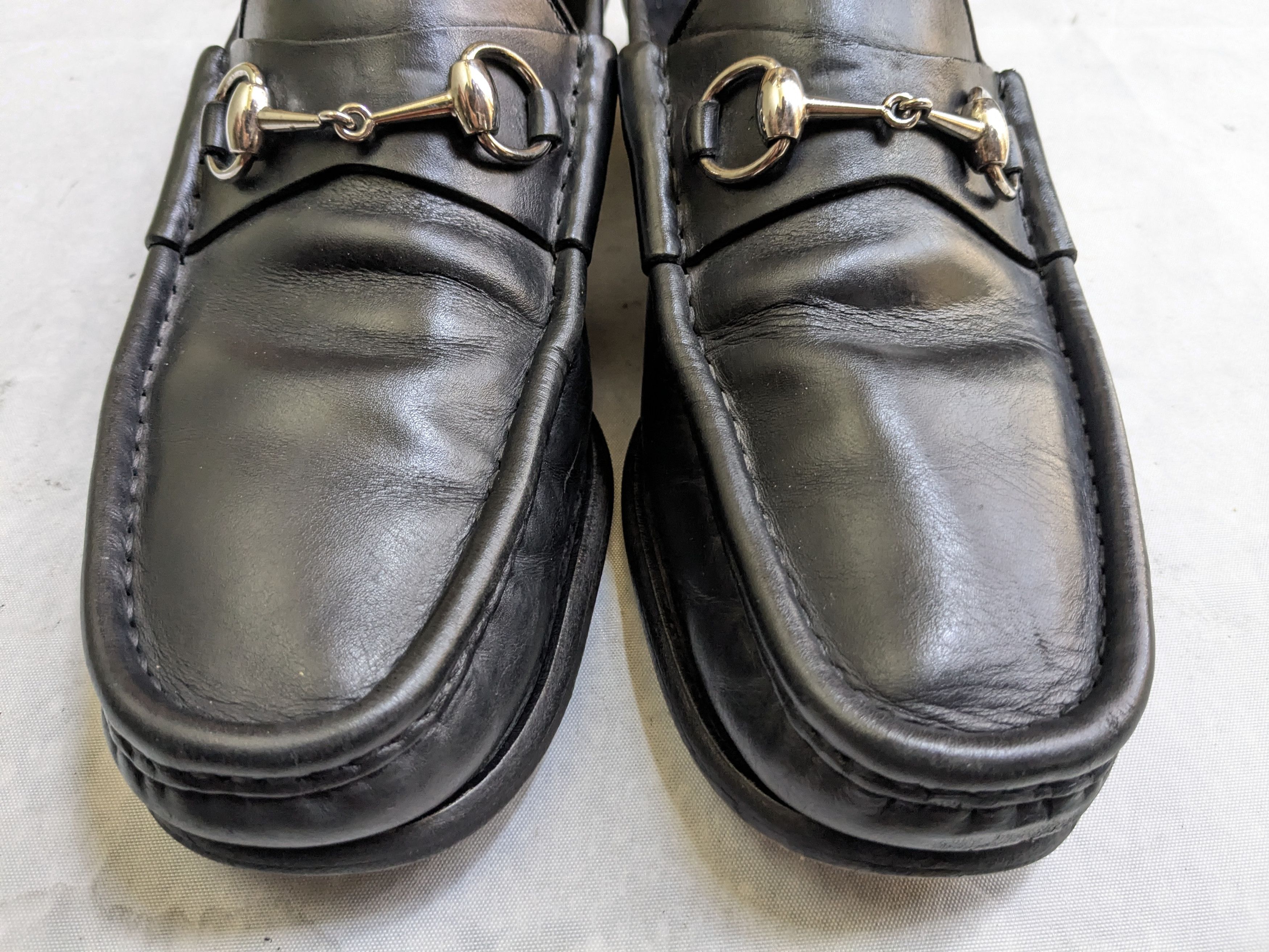 Gucci Gucci Horsebit Loafers Black 10.5 D Leather Snaffle Tom Ford Size US 10.5 / EU 43-44 - 5 Thumbnail