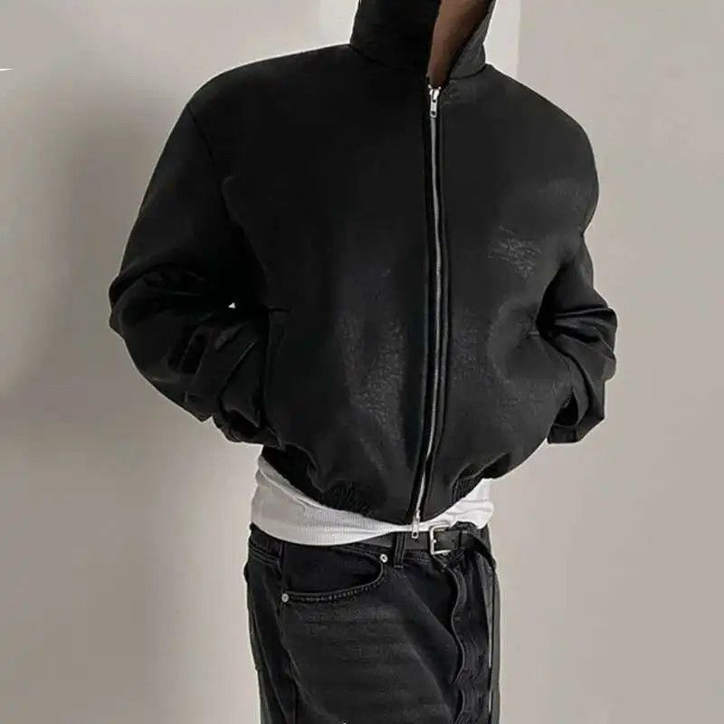 Japanese Brand Collar Coat Korean Style Male Jacket Size US M / EU 48-50 / 2 - 1 Thumbnail