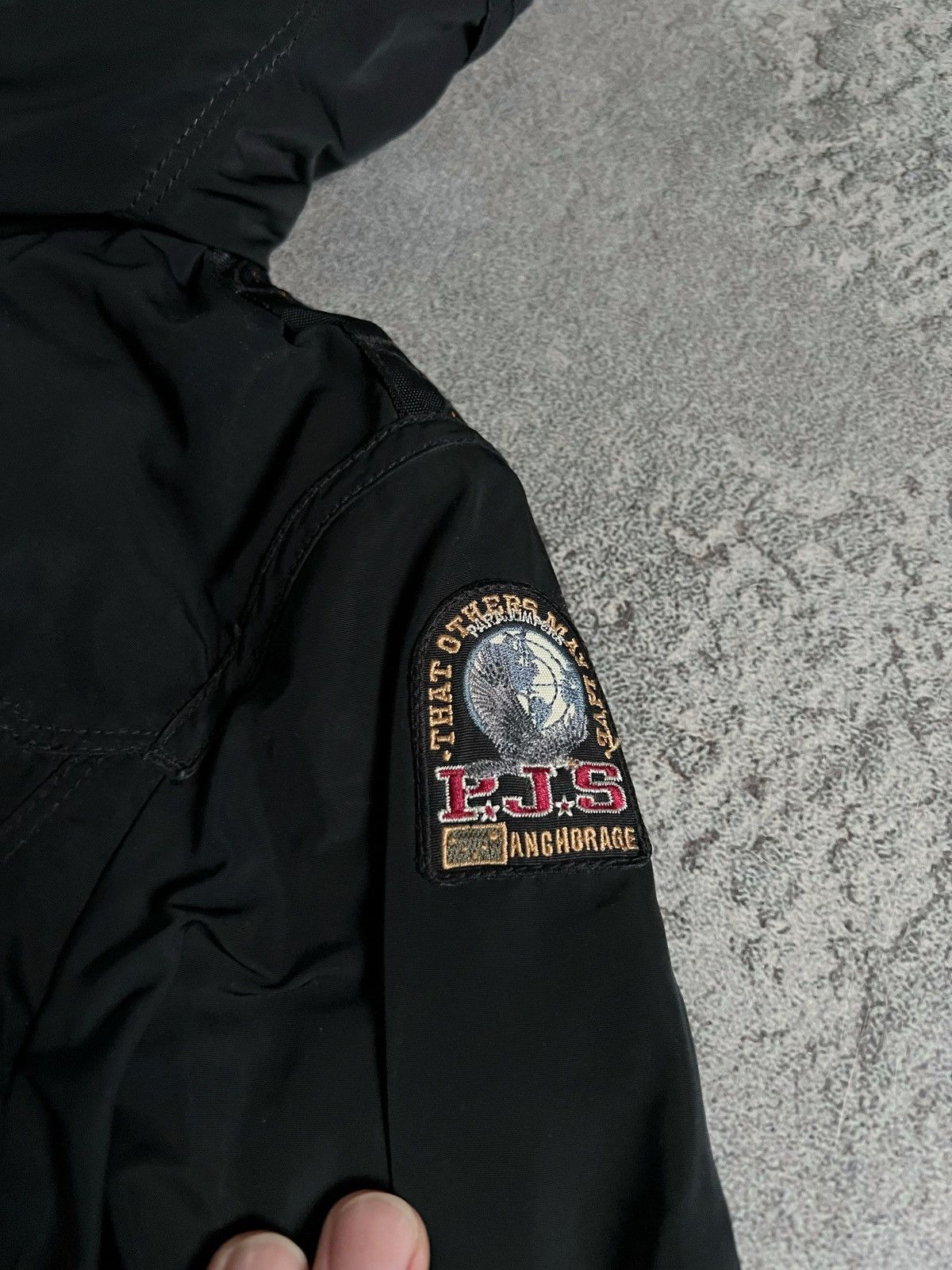 Parajumpers Parajumpers Long Winter Parka Down Jacket Black Natural Sz M Size M / US 6-8 / IT 42-44 - 5 Thumbnail