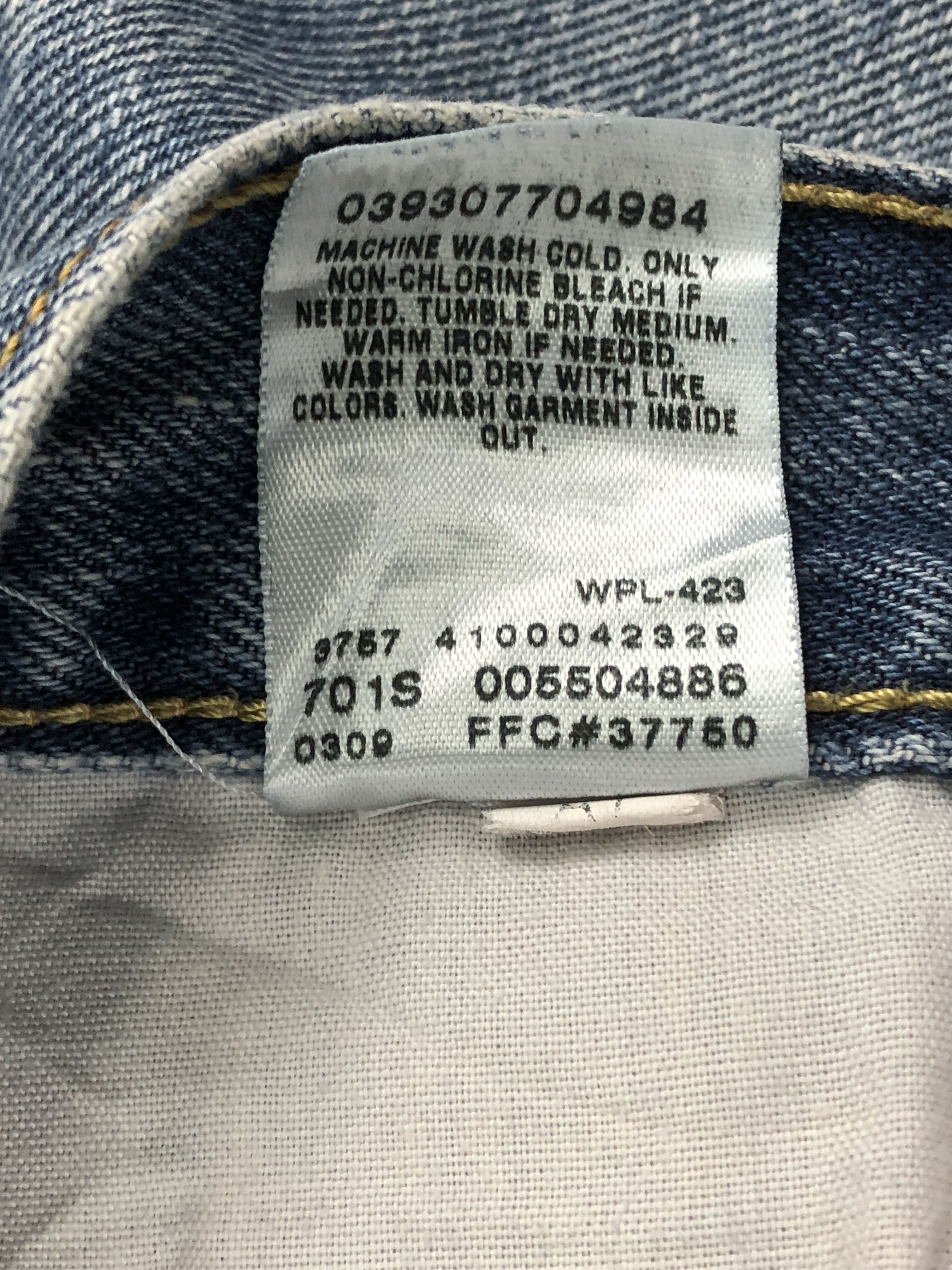 Levi's Vintage Levis 550 Faded Blue Jeans DPP0239 Size US 39 - 6 Thumbnail
