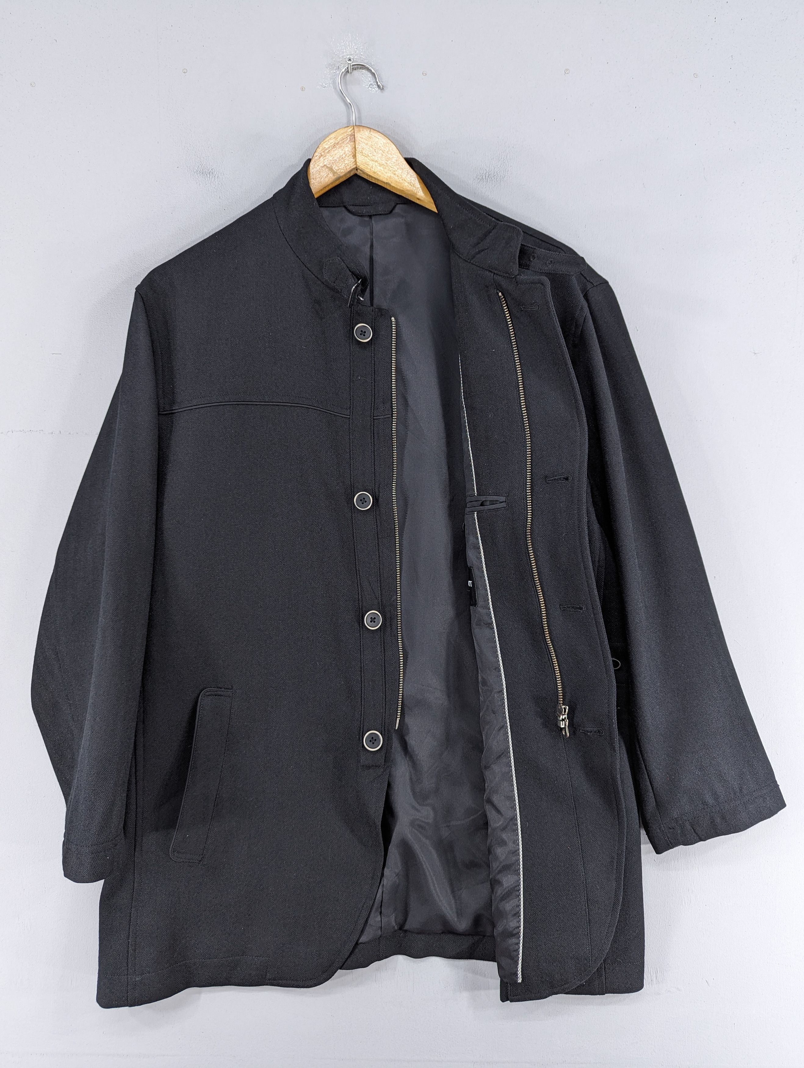 Lyle & Scott Lyle & Scott Black Label Zip Button Ups Stripe Jacket Size US L / EU 52-54 / 3 - 9 Thumbnail