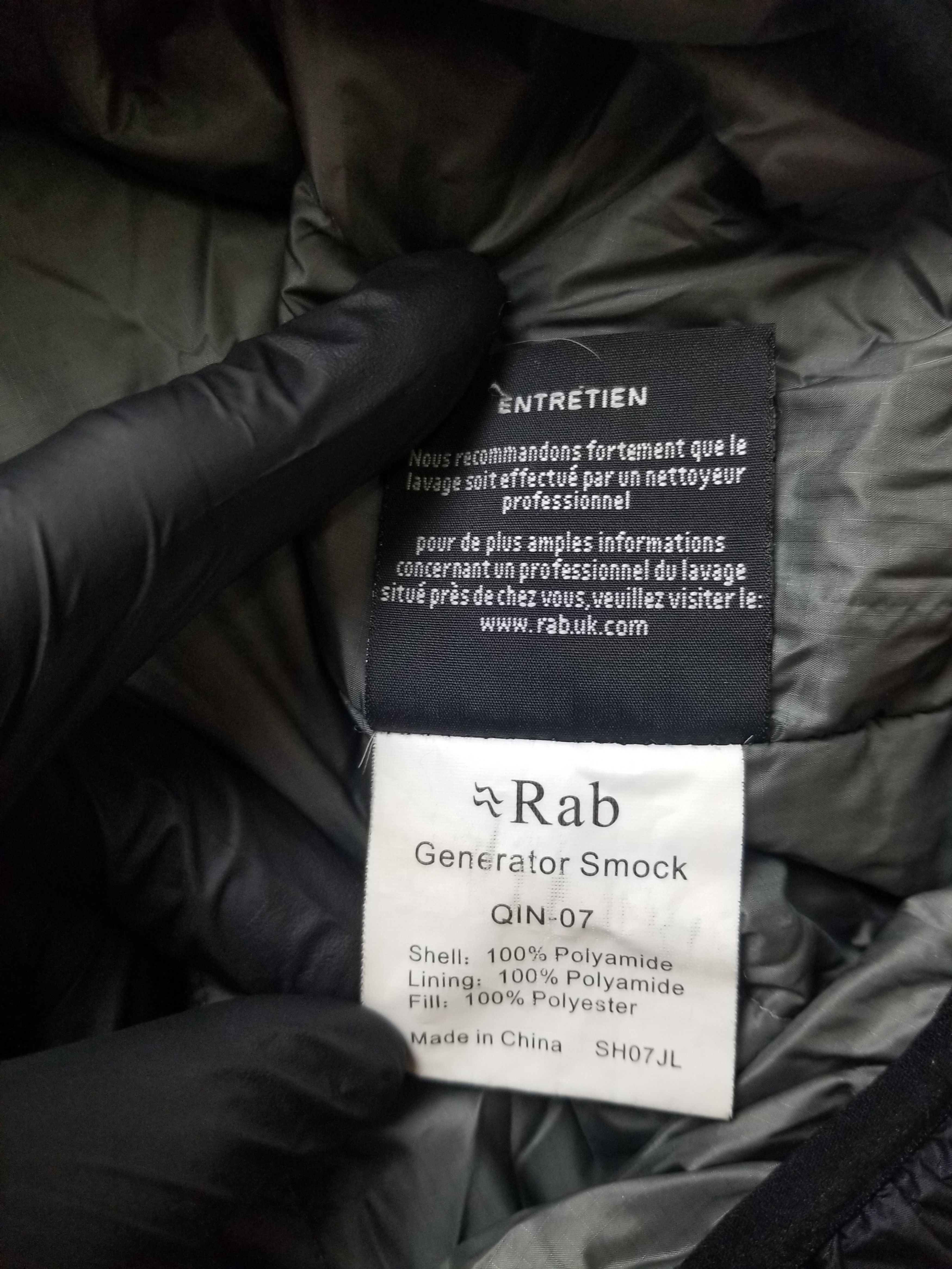 Rab Rab Generator Smock 1/2 Zip Jacket Primaloft Pertex Packable Size US M / EU 48-50 / 2 - 17 Thumbnail