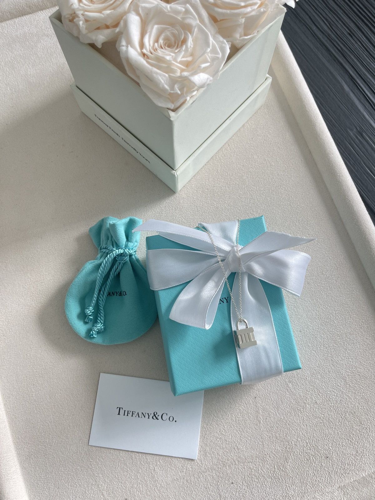 Tiffany & Co. Tiffany & Co. Atlas Cube Necklace Silver 16” NEW $500 Size ONE SIZE - 2 Thumbnail