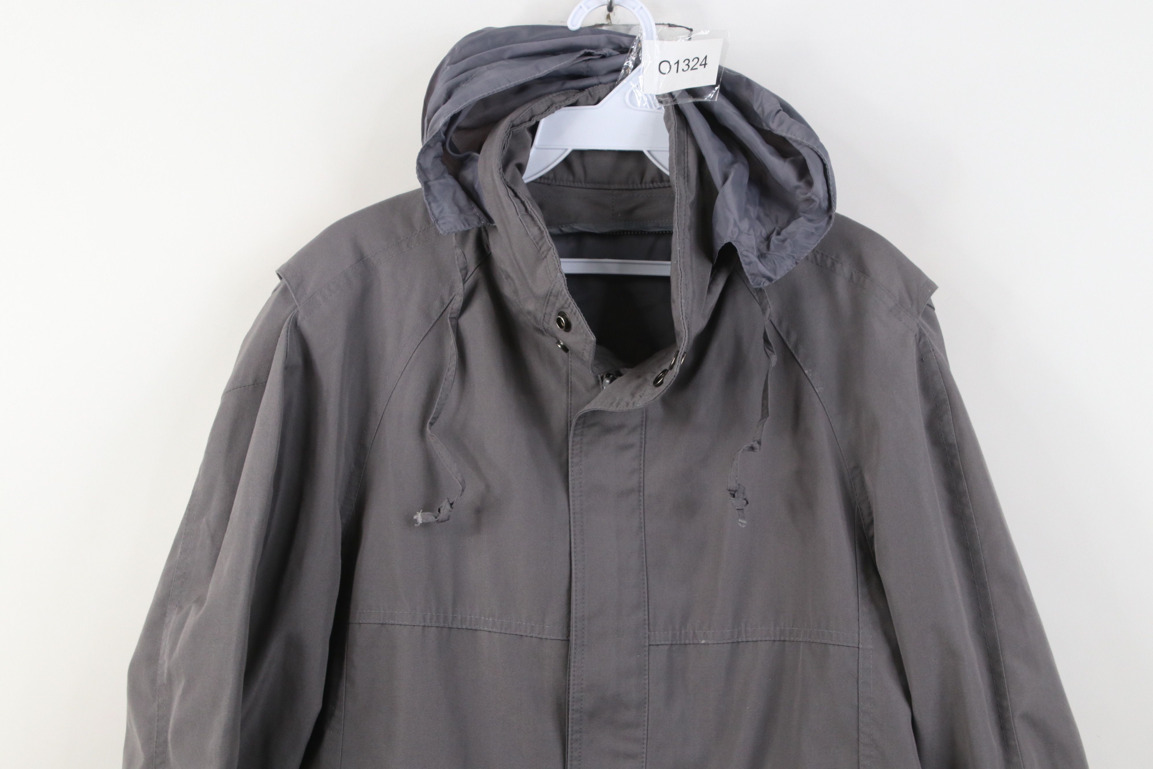 Vintage Vintage 90s Streetwear Full Zip Cafe Racer Bomber Jacket Size US XXL / EU 58 / 5 - 2 Thumbnail