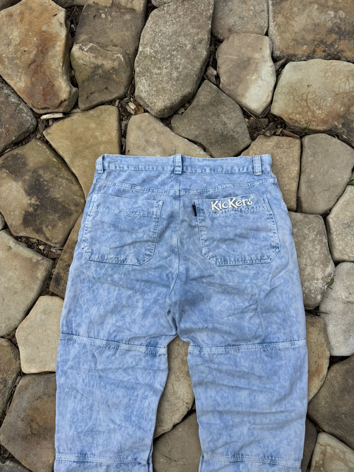 Vintage Vintage Kickers Washed Y2k Baggy Pants Size US 34 / EU 50 - 3 Thumbnail