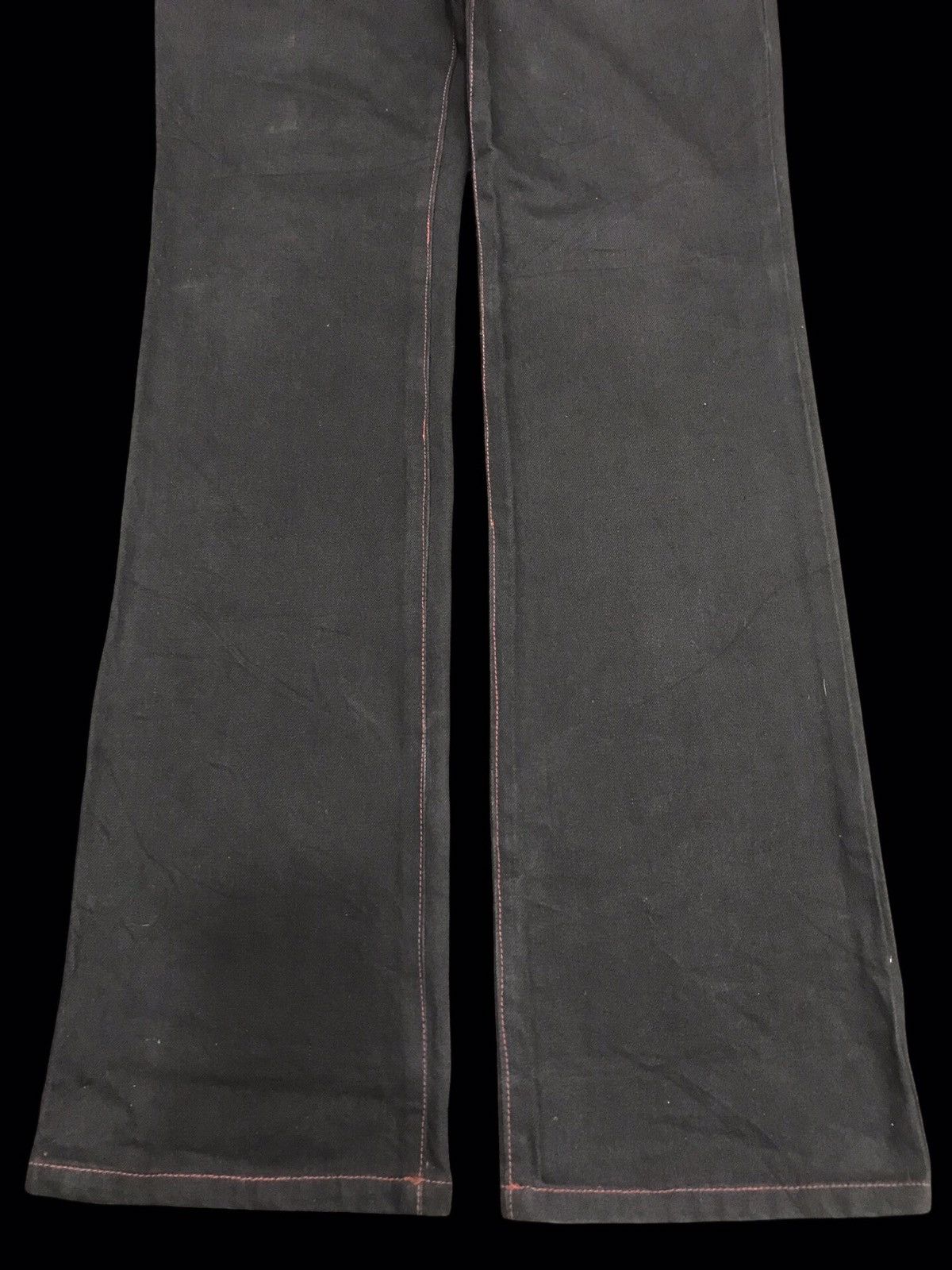 Japanese Brand 💥RAW DENIM FLARE💥Archival L7 Tokyo Style Sturdy Denim F134 Size US 33 - 7 Thumbnail