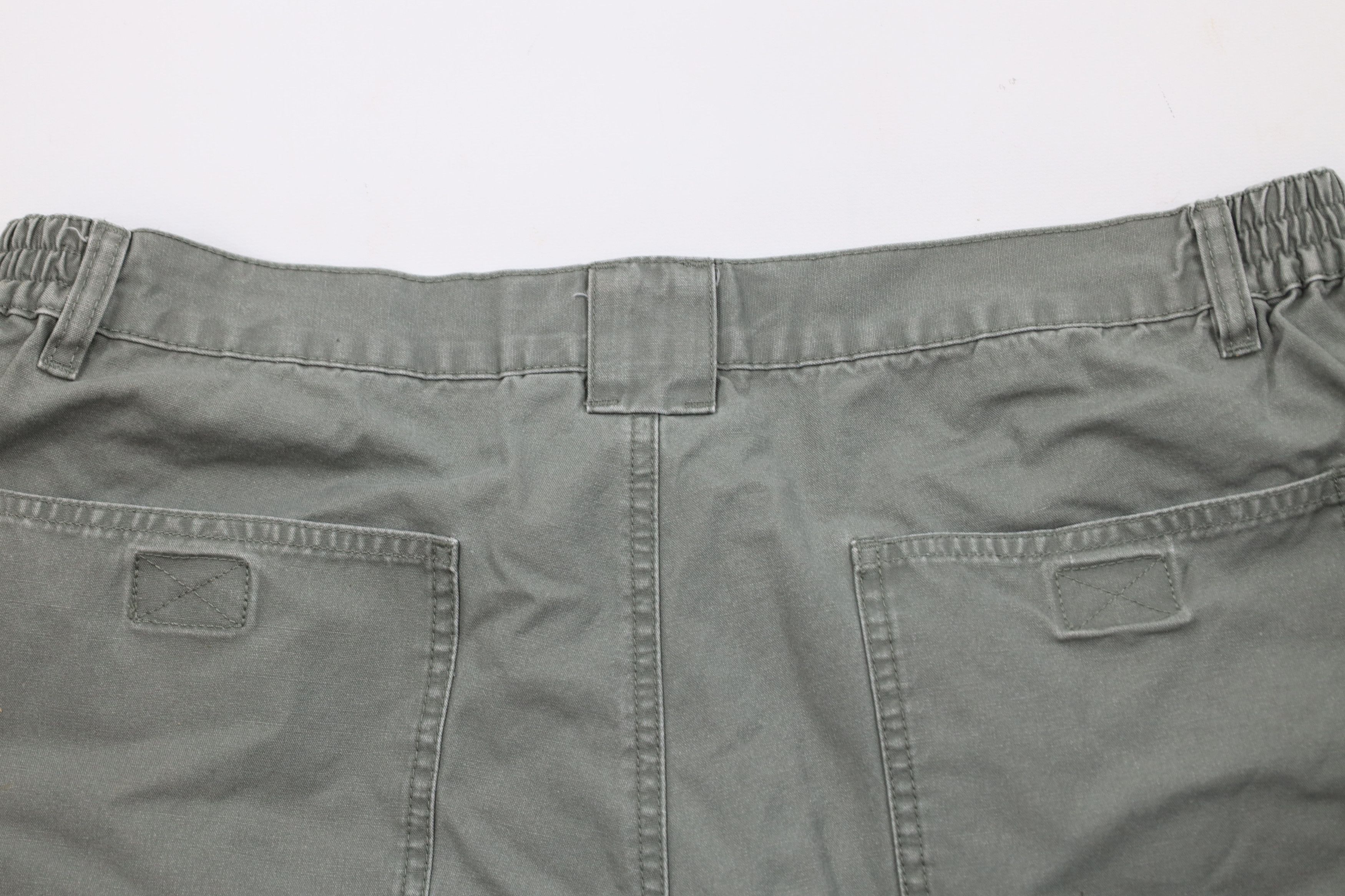 Cabelas Vintage Cabelas Above Knee Hiking Trekking Shorts Green Size US 36 / EU 52 - 10 Thumbnail