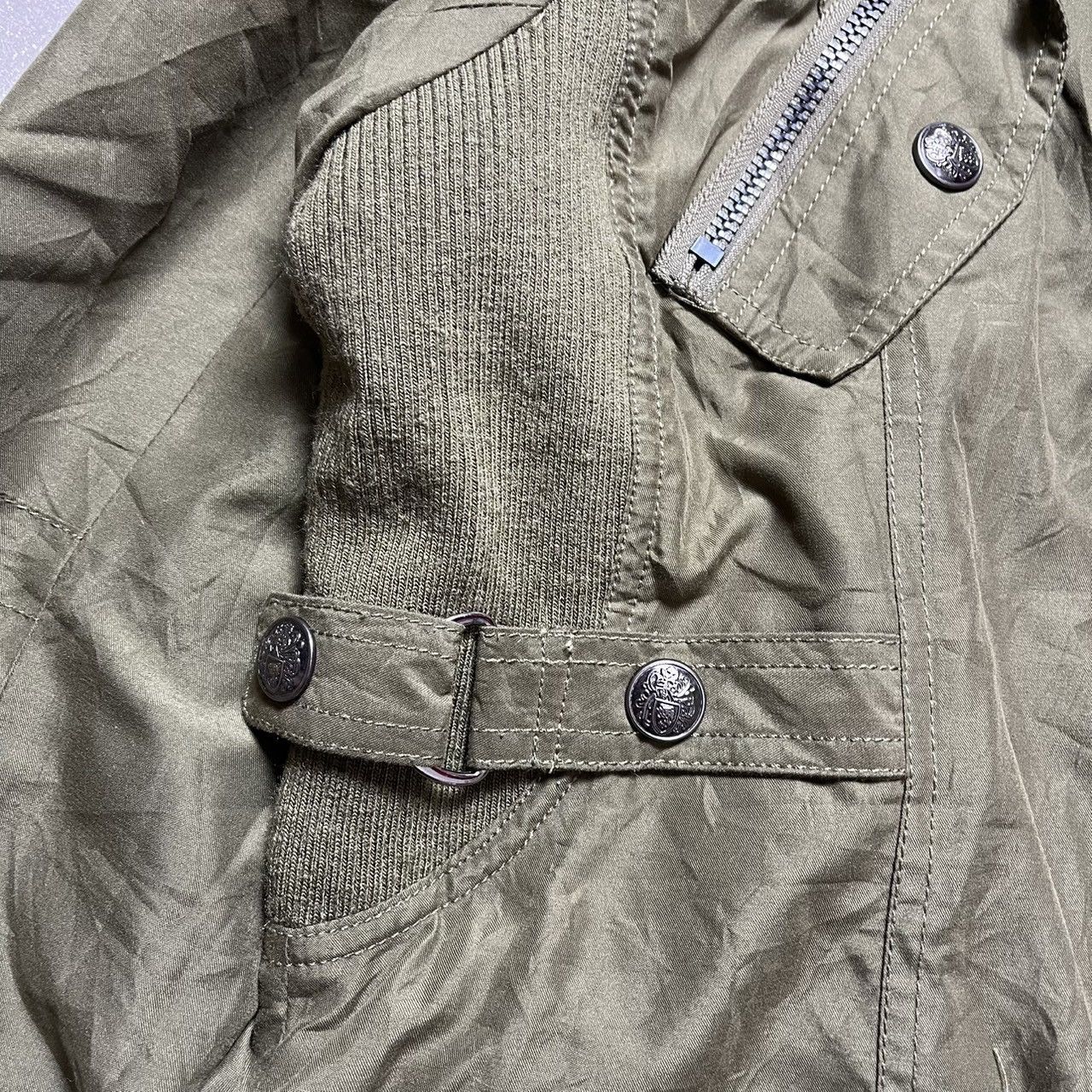 If Six Was Nine × Japanese Brand × Le Grande Bleu (L.G.B.) Japanese Brand Military Style Jacket fur Hoodie Size US M / EU 48-50 / 2 - 5 Thumbnail