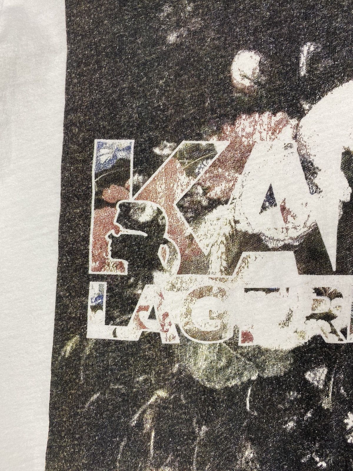 Designer × Karl Lagerfeld Karl Lagerfeld Luxury Designer Big Logo Tee T Shirt Size M / US 6-8 / IT 42-44 - 7 Thumbnail