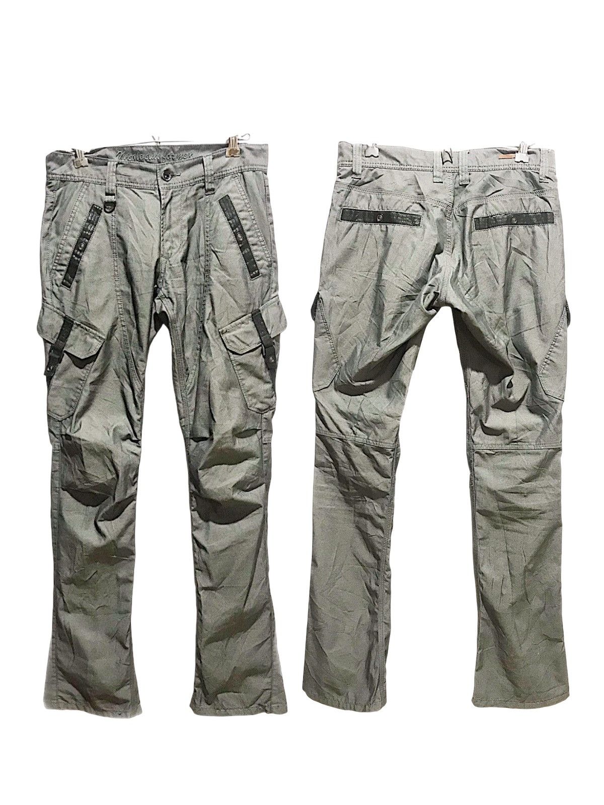 Designer Nicole Elaborate Collection Multi Pocket Pants Size US 31 - 1 Thumbnail