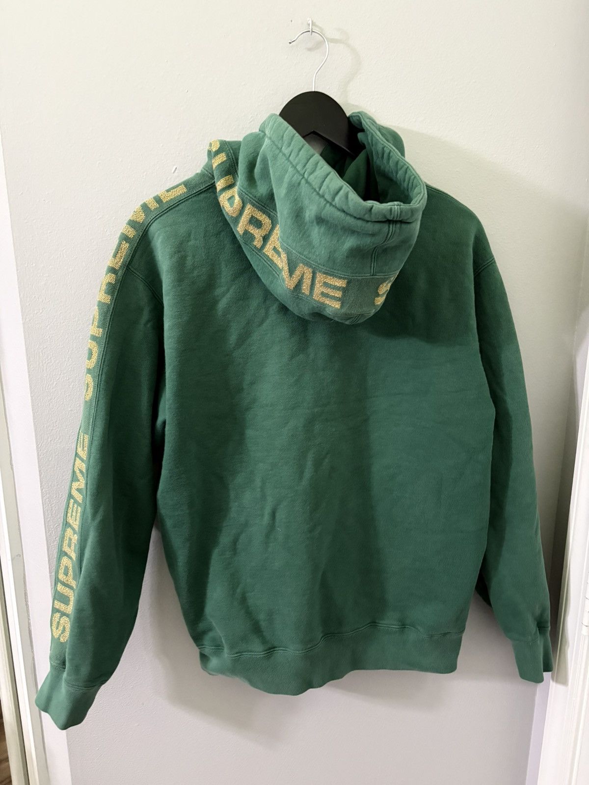 Supreme Supreme Metallic Rib Hooded Sweatshirt Size US M / EU 48-50 / 2 - 4 Thumbnail