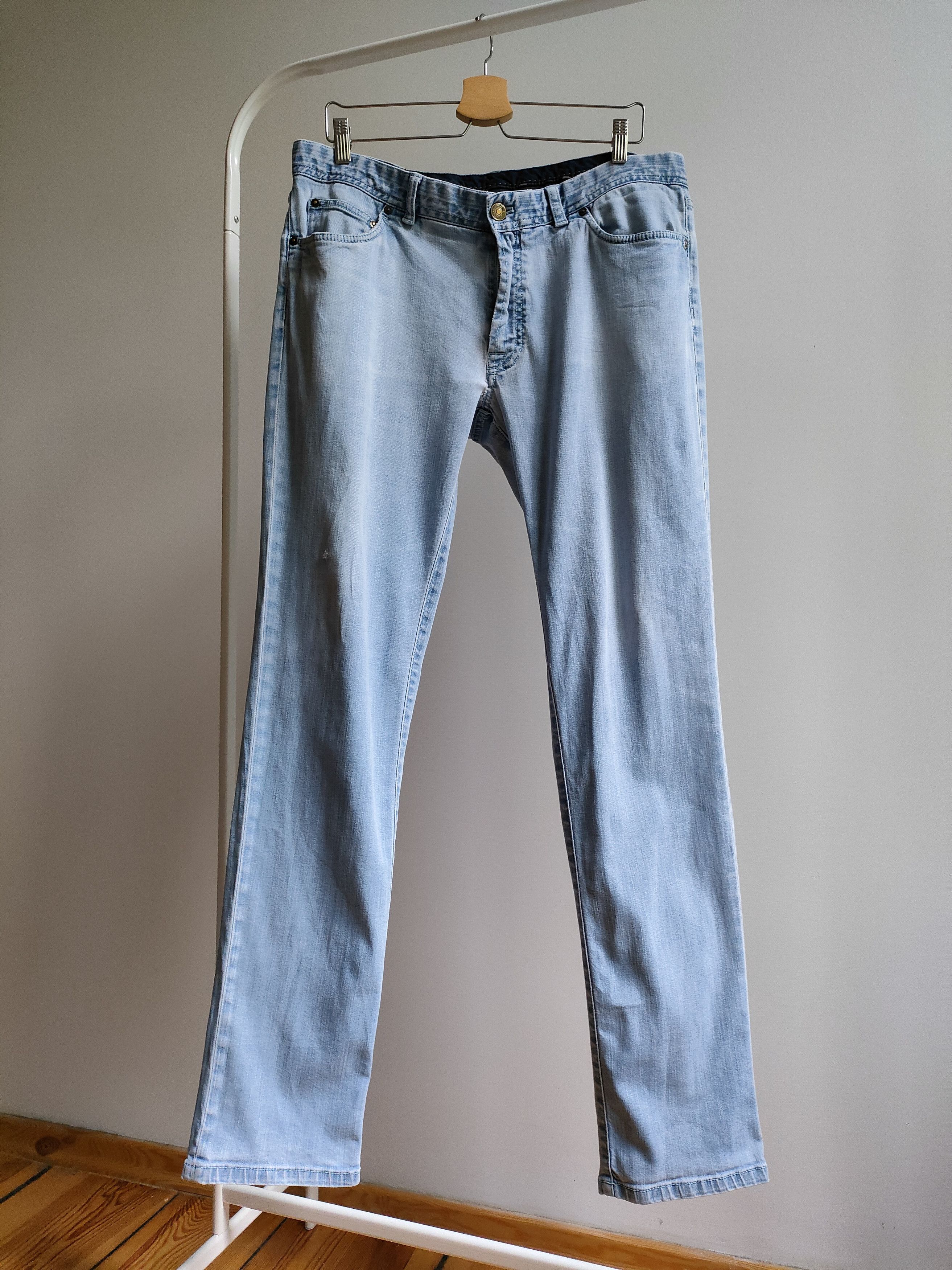 Brioni Brioni Meribel Regular Fit Light Blue Jeans Size US 37 - 1 Thumbnail