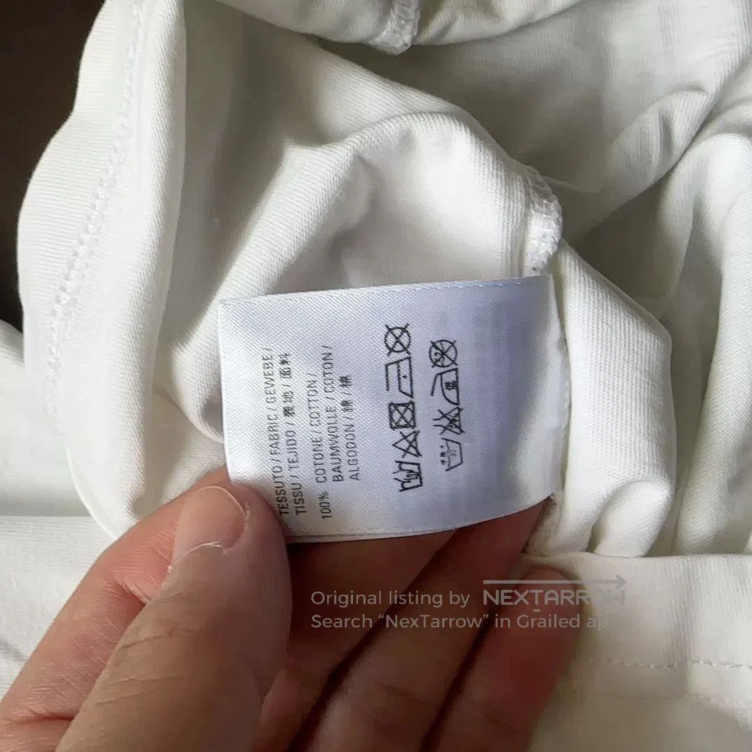 Balenciaga Balenciaga White Logo Short Sleeve T. Size S / US 4 / IT 40 - 5 Thumbnail