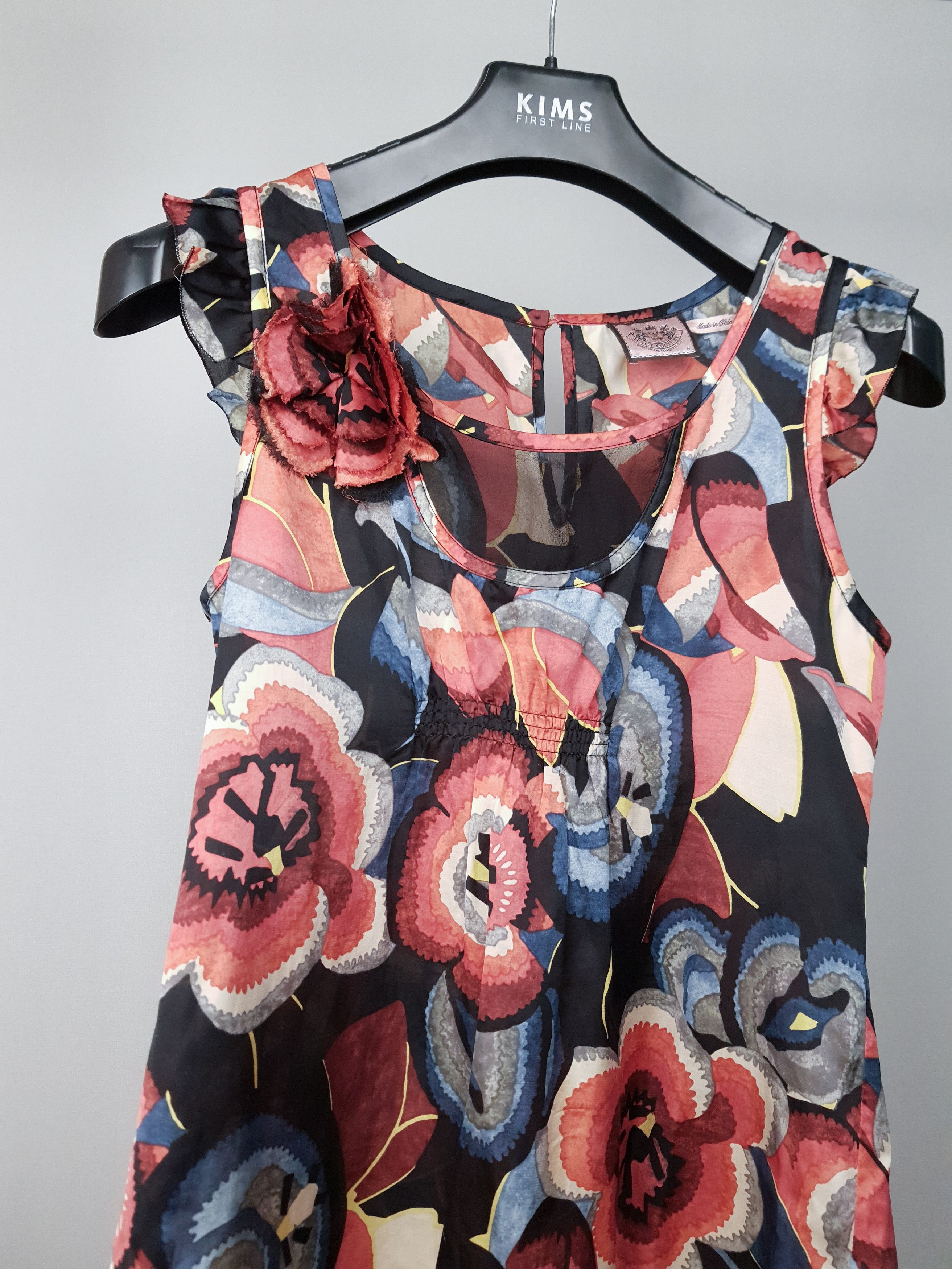 Juicy Couture RARE Vintage Juicy Couture AOP Floral Sleeveless Tank Top Size XS / US 0-2 / IT 36-38 - 2 Thumbnail