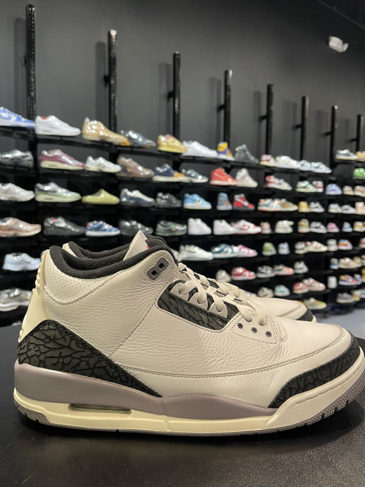 Jordan Brand Size 13 - Jordan 3 Retro Cement Grey Size US 13 / EU 46 - 3 Thumbnail