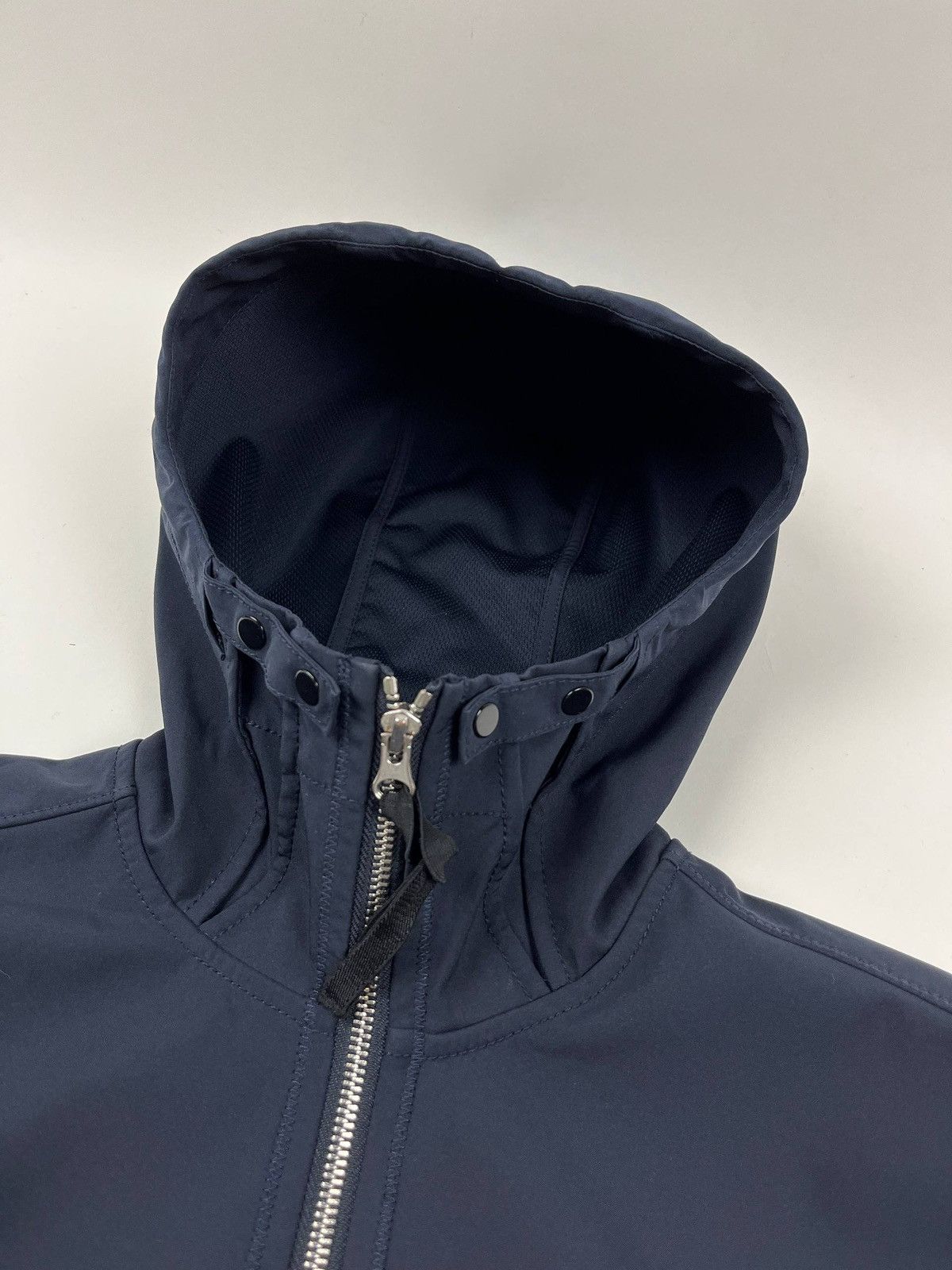 Stone Island Stone Island Light Soft Shell R Jacket Navy Hooded Zip Size US M / EU 48-50 / 2 - 5 Thumbnail