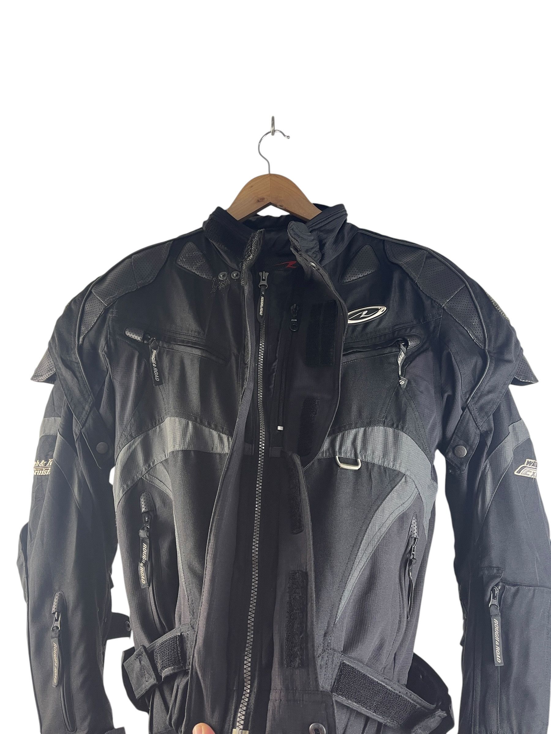 Japanese Brand Vintage Rough & Road Armortex Motorcycle Touring Jacket Y2K Size US L / EU 52-54 / 3 - 12 Thumbnail
