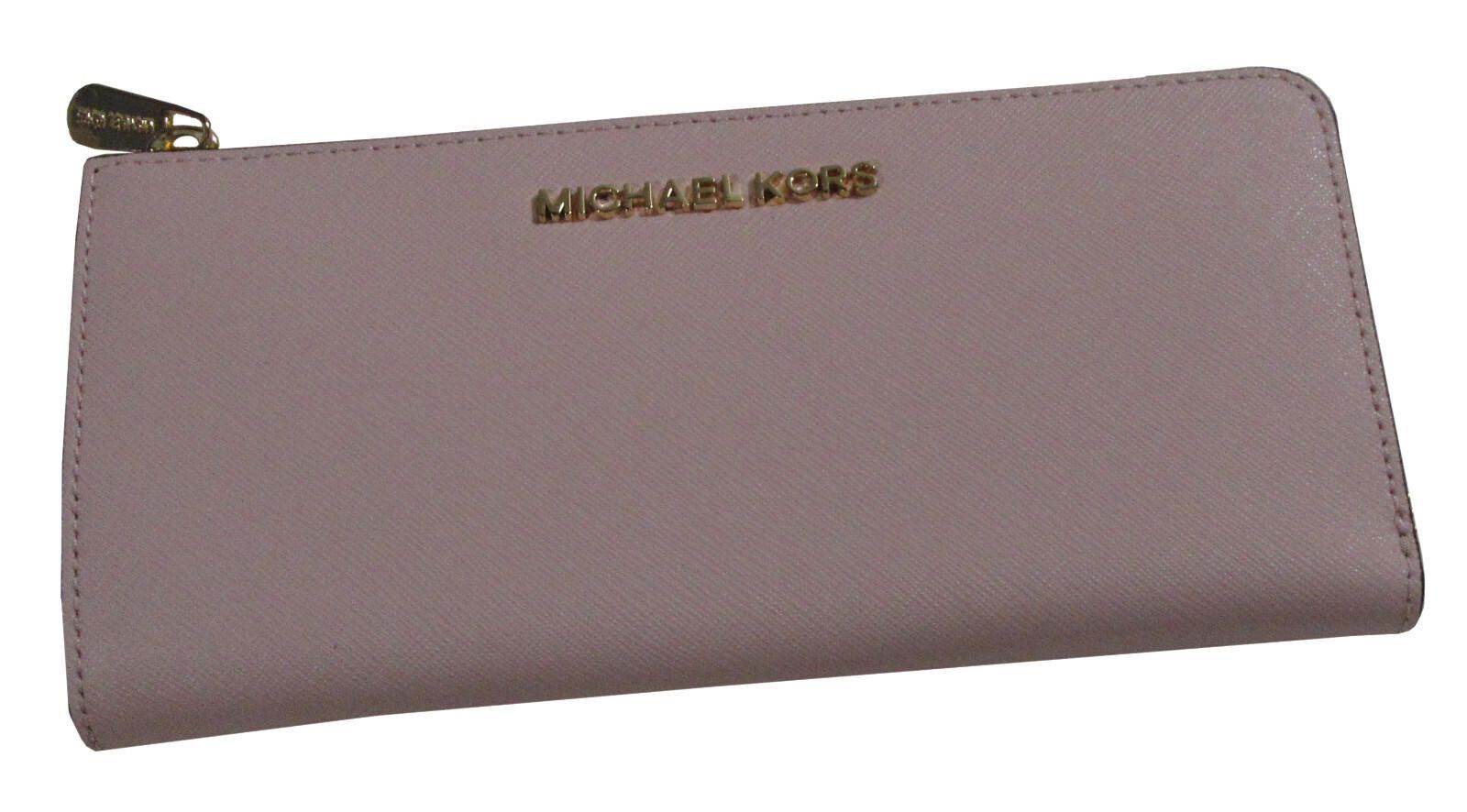 Michael Kors Michael Kors Large Three Quarter Zip Leather Wallet Size ONE SIZE - 1 Thumbnail