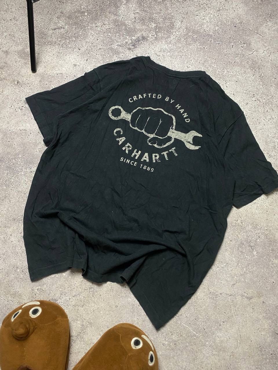Carhartt Wip × Vintage Carhartt WIP T-Shirt Pocket Print Big Logo Size US L / EU 52-54 / 3 - 11 Thumbnail
